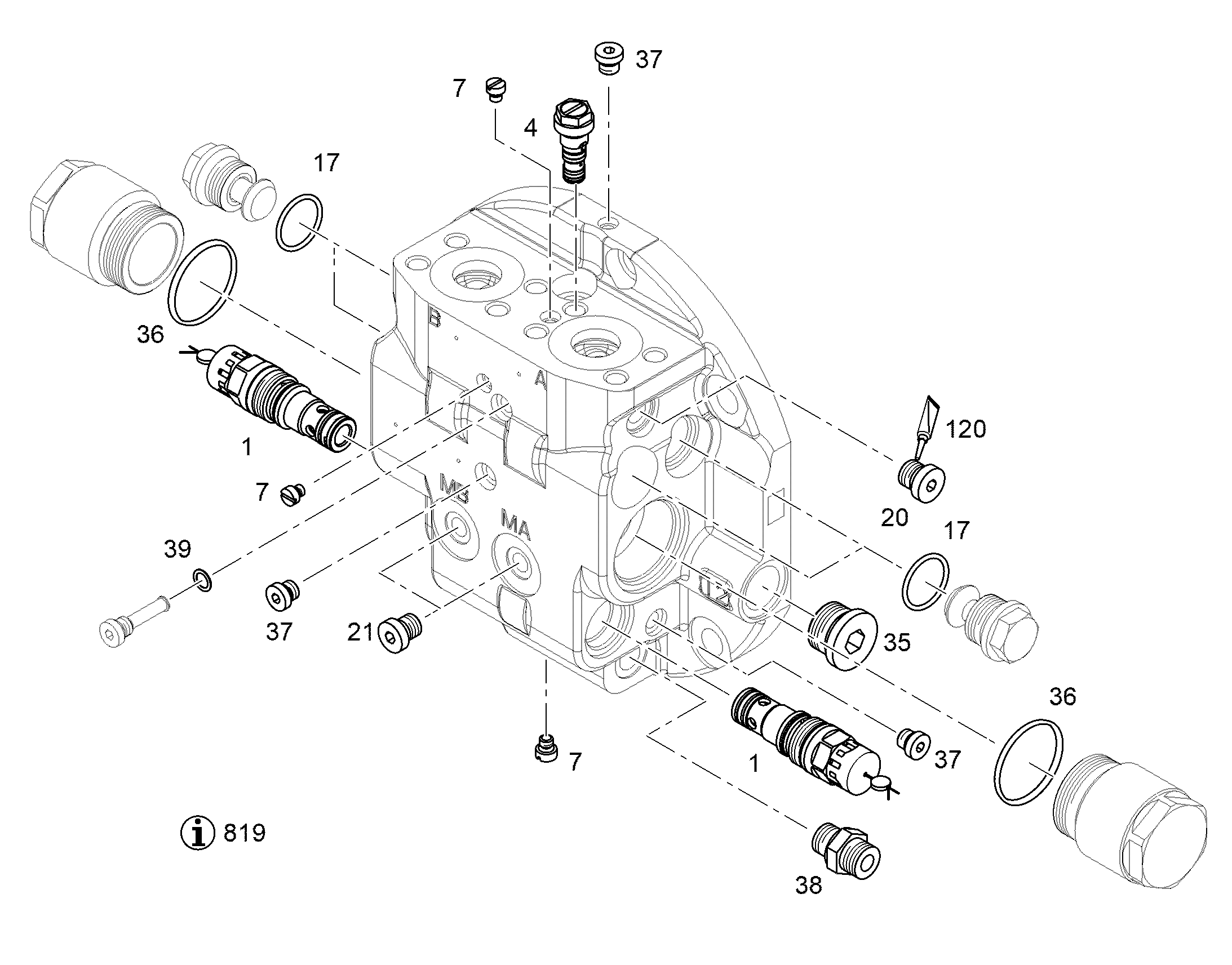 ПРОКЛАДКА 10 7381367 LIEBHERR