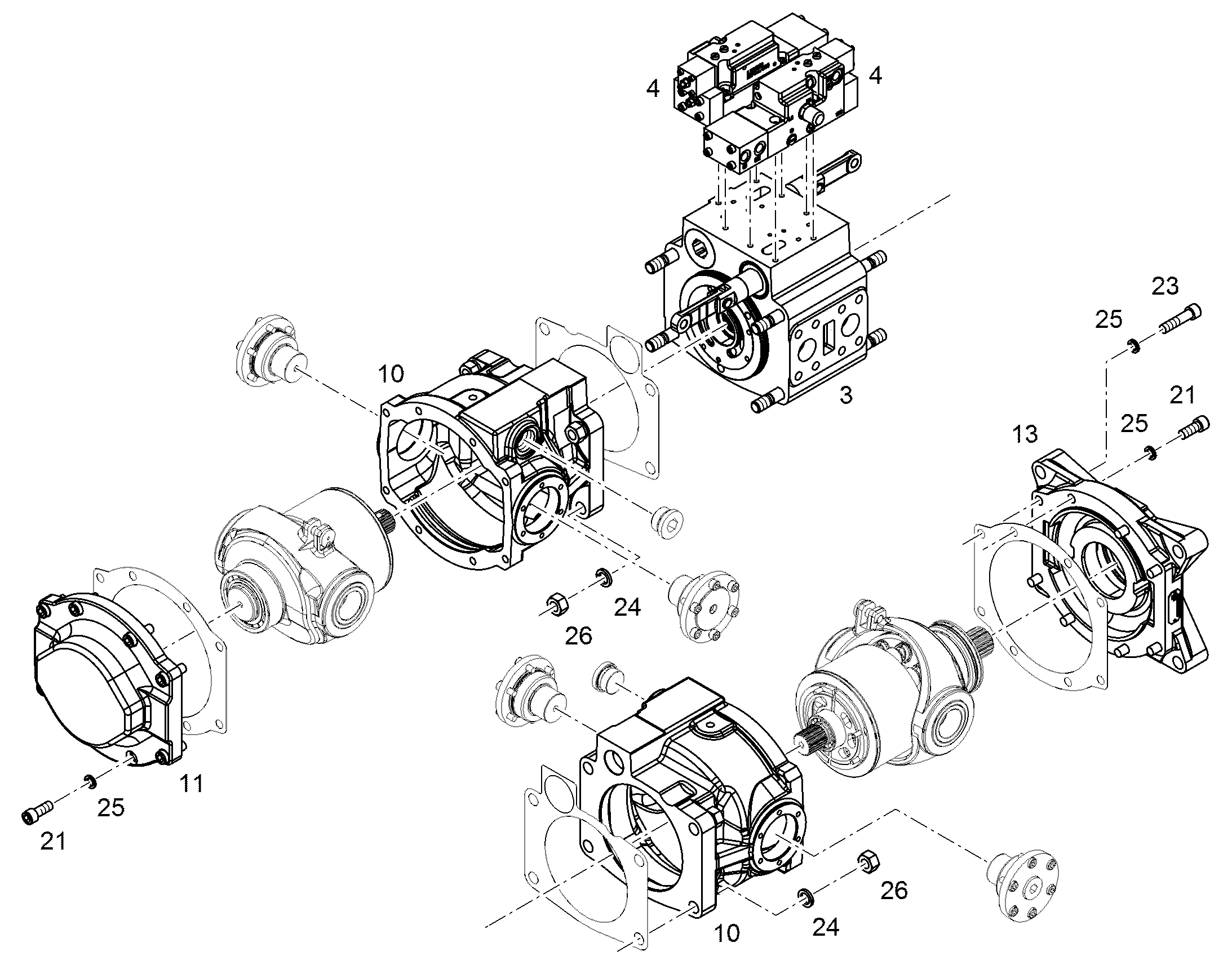 КЛАПАН РЕГУЛИРОВОЧНЫЙ EHR 10133061 LIEBHERR