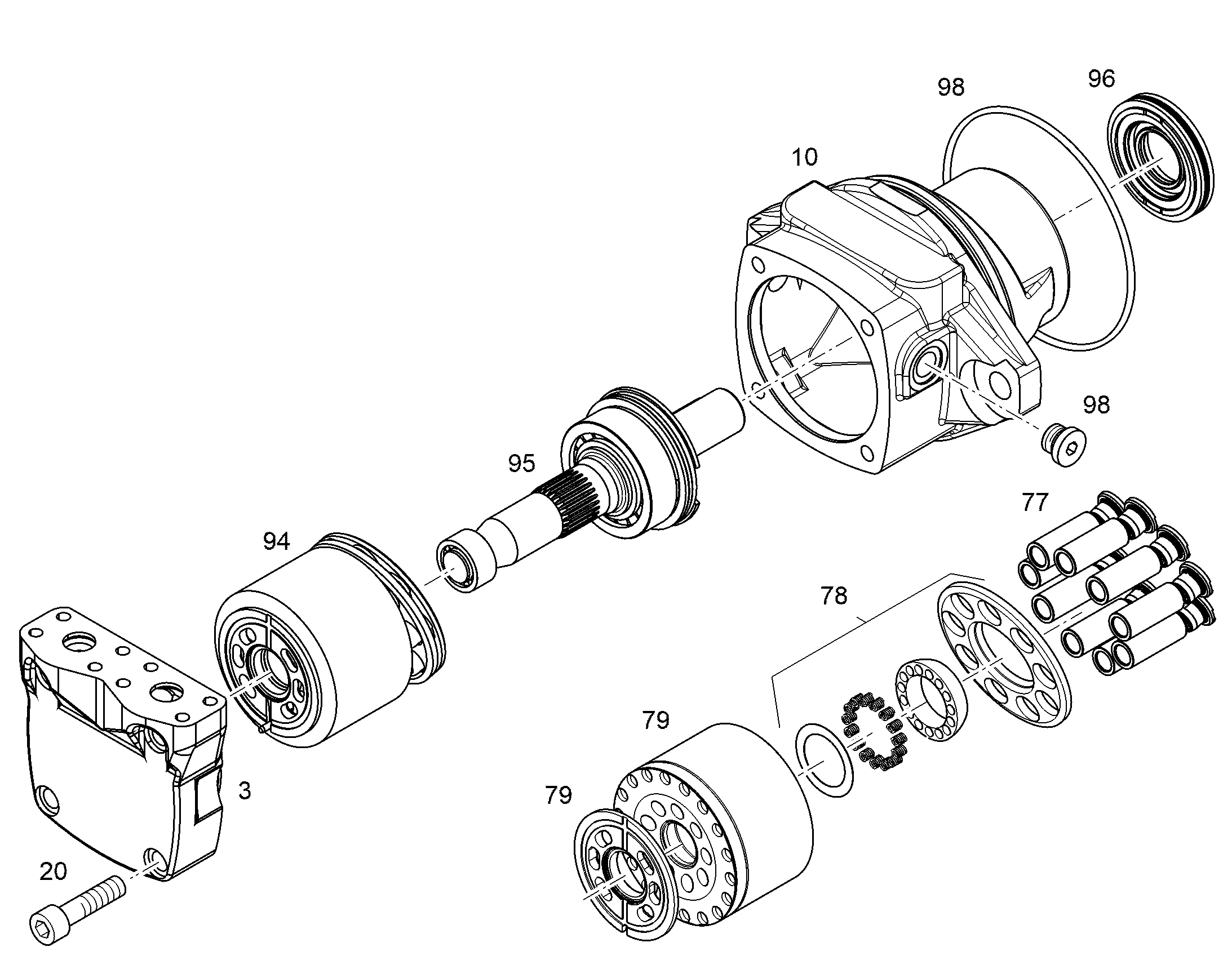 КОМПЛЕКТ УПЛОТНЕНИЙ NG 045 10139403 LIEBHERR
