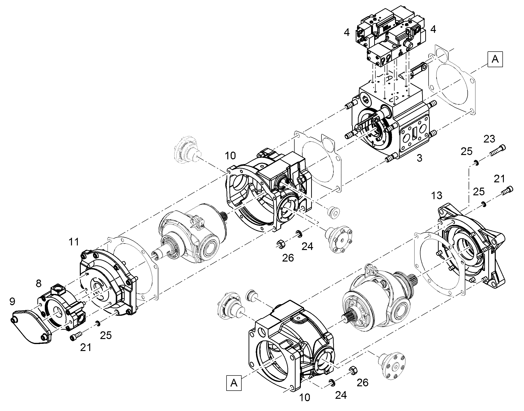 ФЛАНЕЦ ЗАПОРНЫЙ NG 150 9885756 LIEBHERR