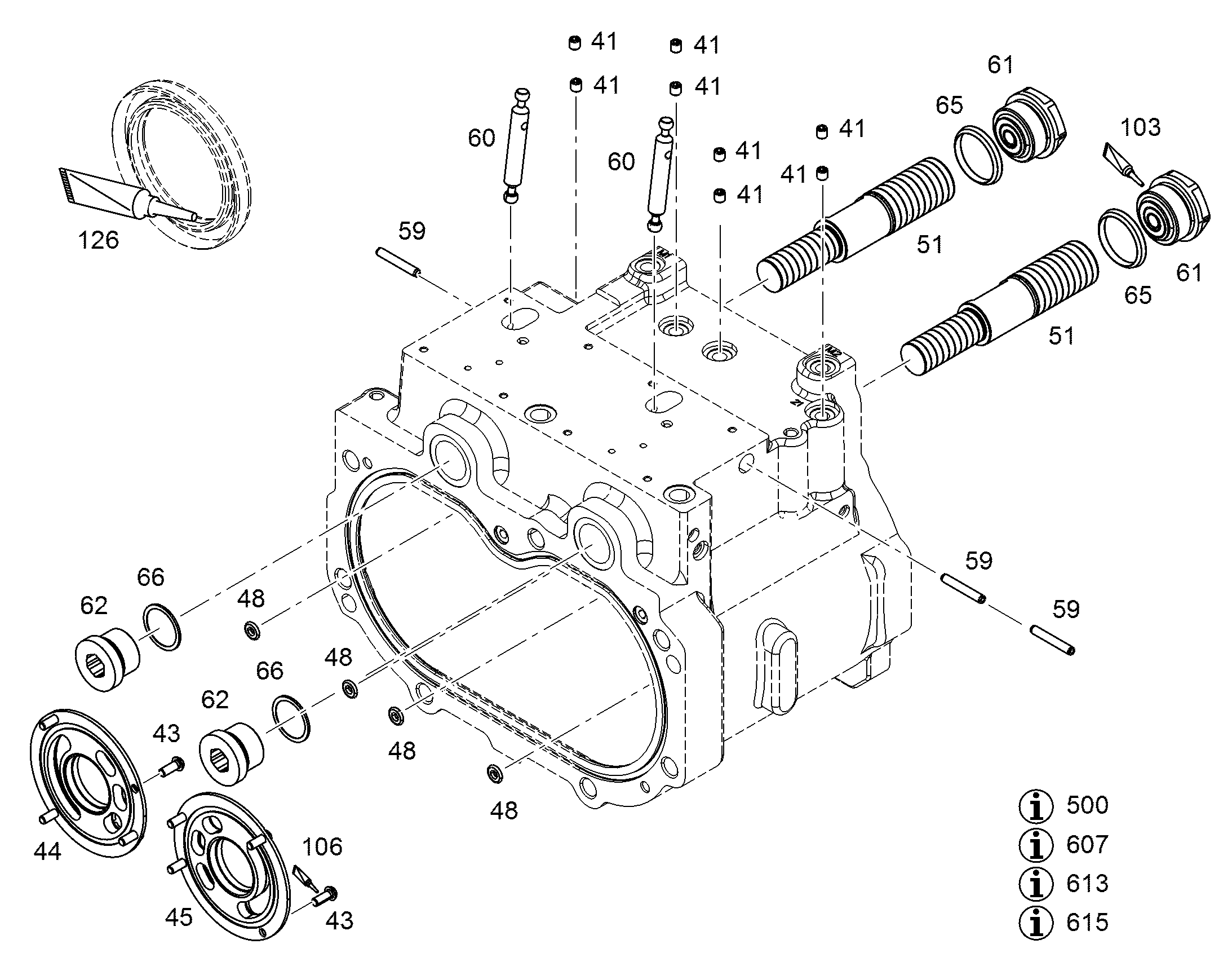 ЗАГЛУШКА РЕЗЬБОВАЯ M42X2 C45E 10131959 LIEBHERR