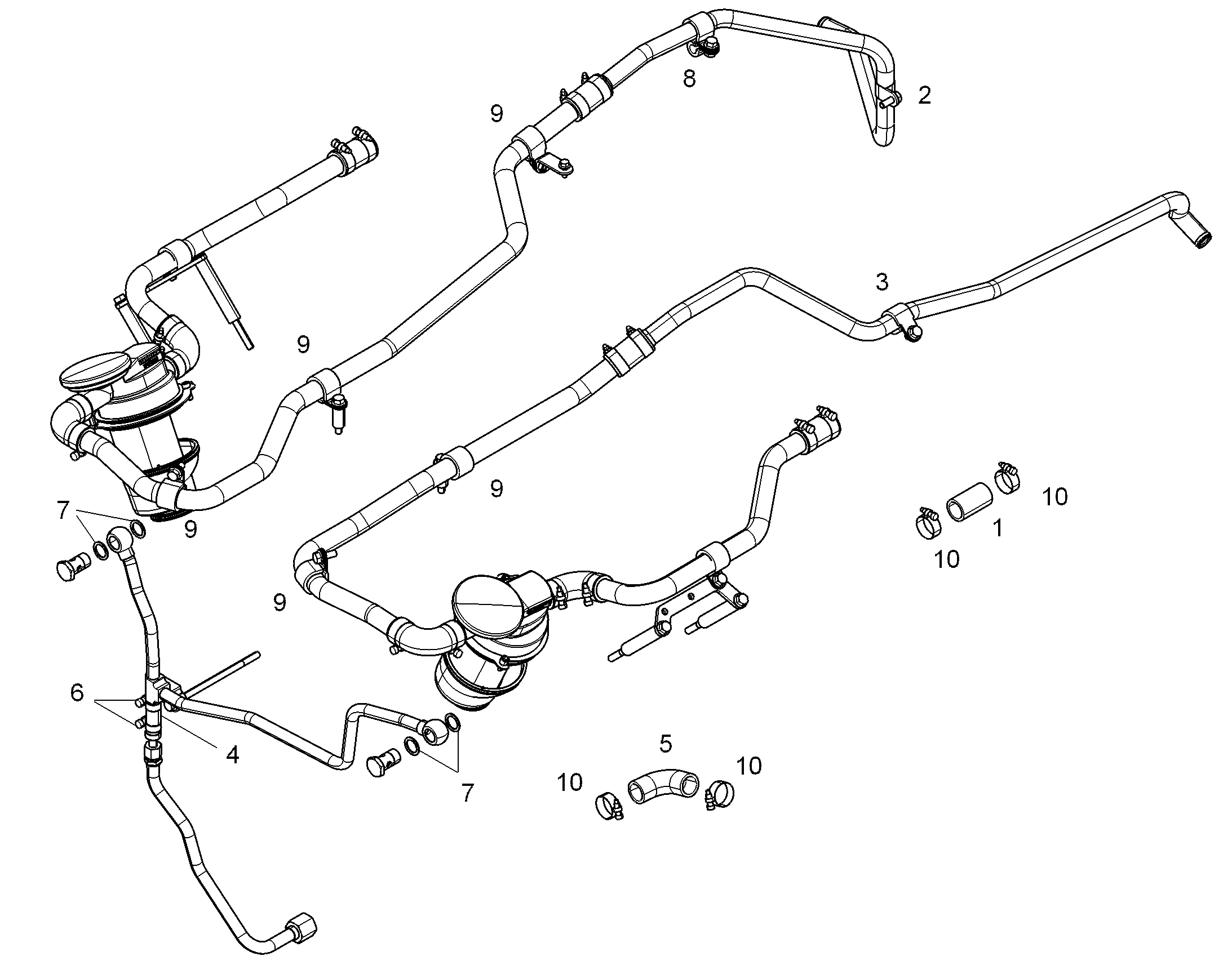 МУФТА РЕЗИНОВАЯ 12X18X50 10132412 LIEBHERR
