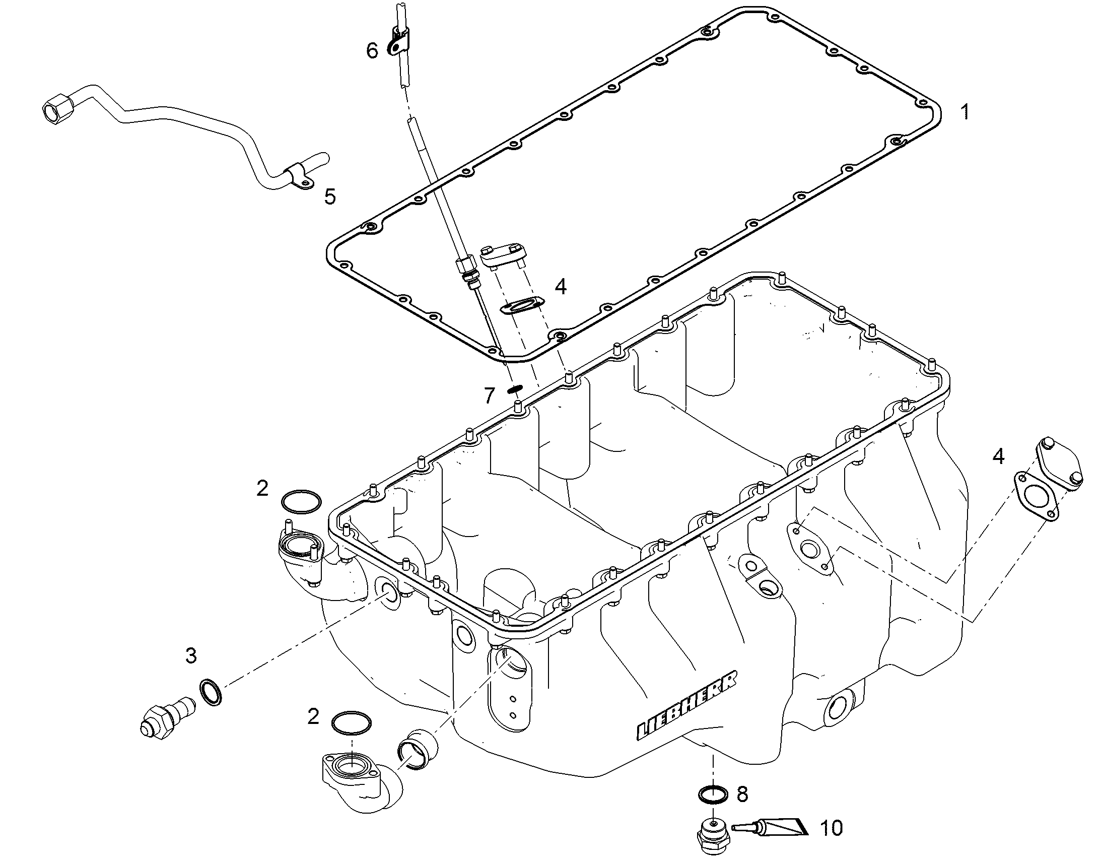 УПЛОТНЕНИЕ 1,5X32X58 11000950 LIEBHERR