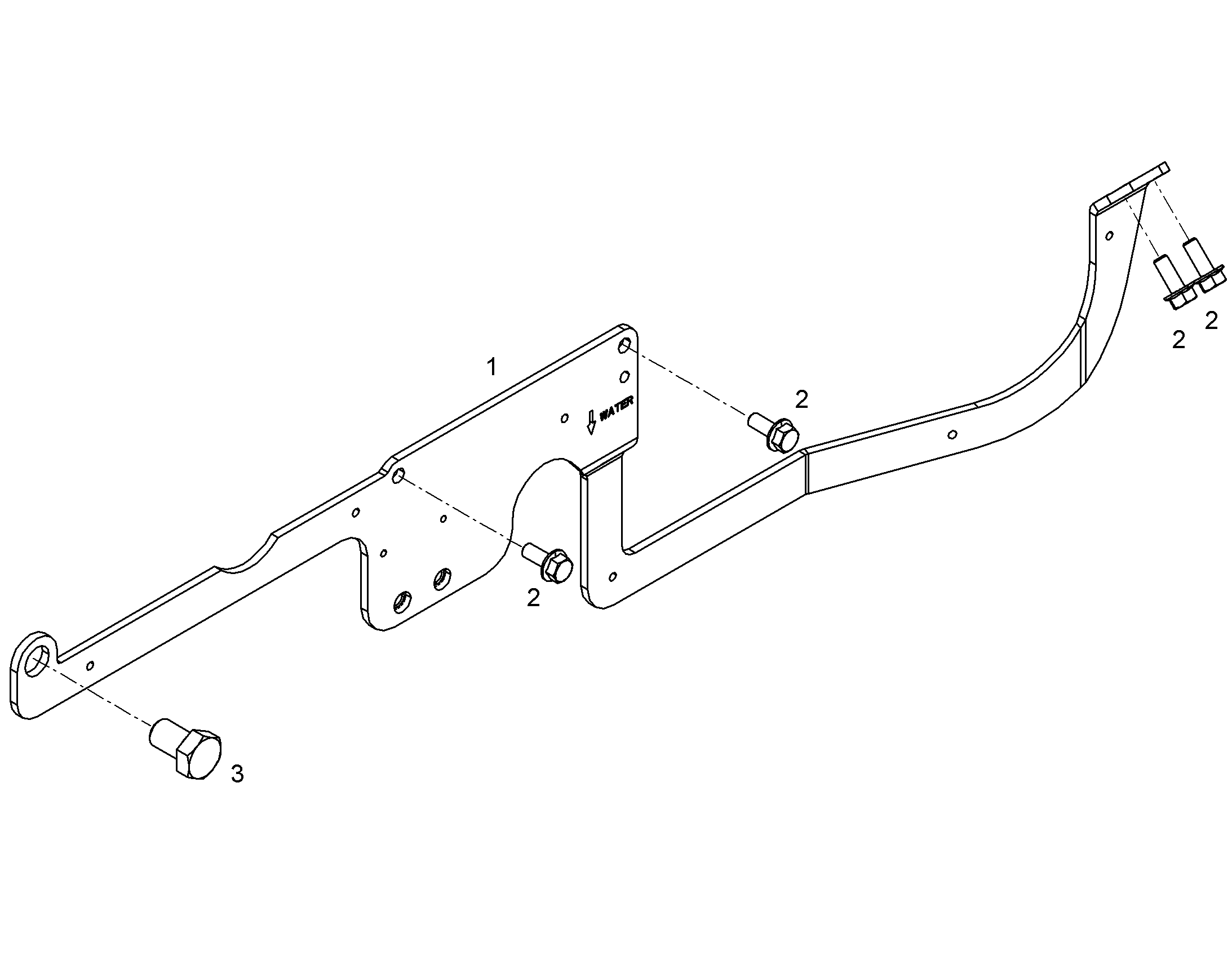 ДЕРЖАТЕЛЬ 10129490 LIEBHERR