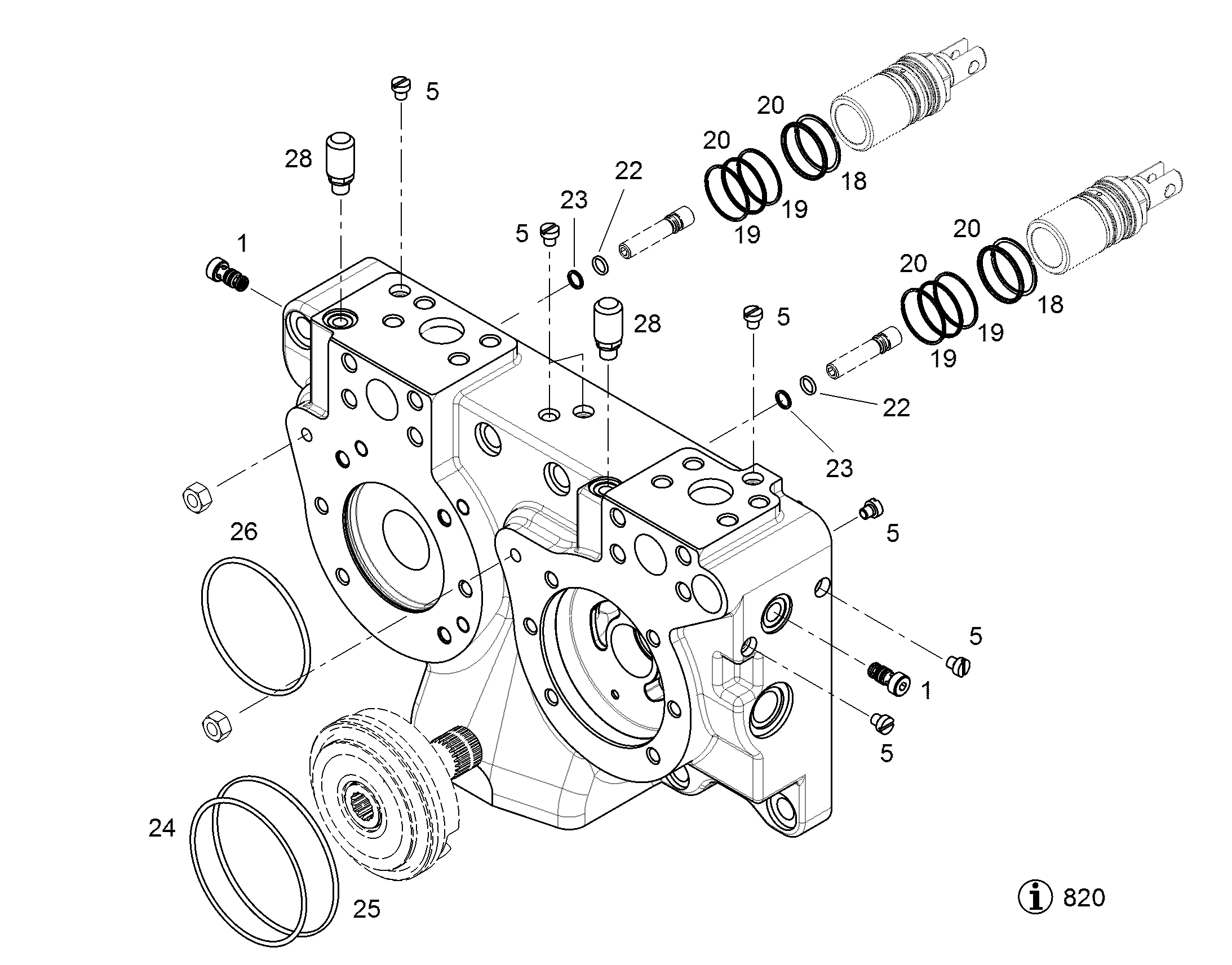 КОЛЬЦО ЗАКРЫТОЕ ОПОРНОЕ 45,5/50X1,4 11110080 LIEBHERR