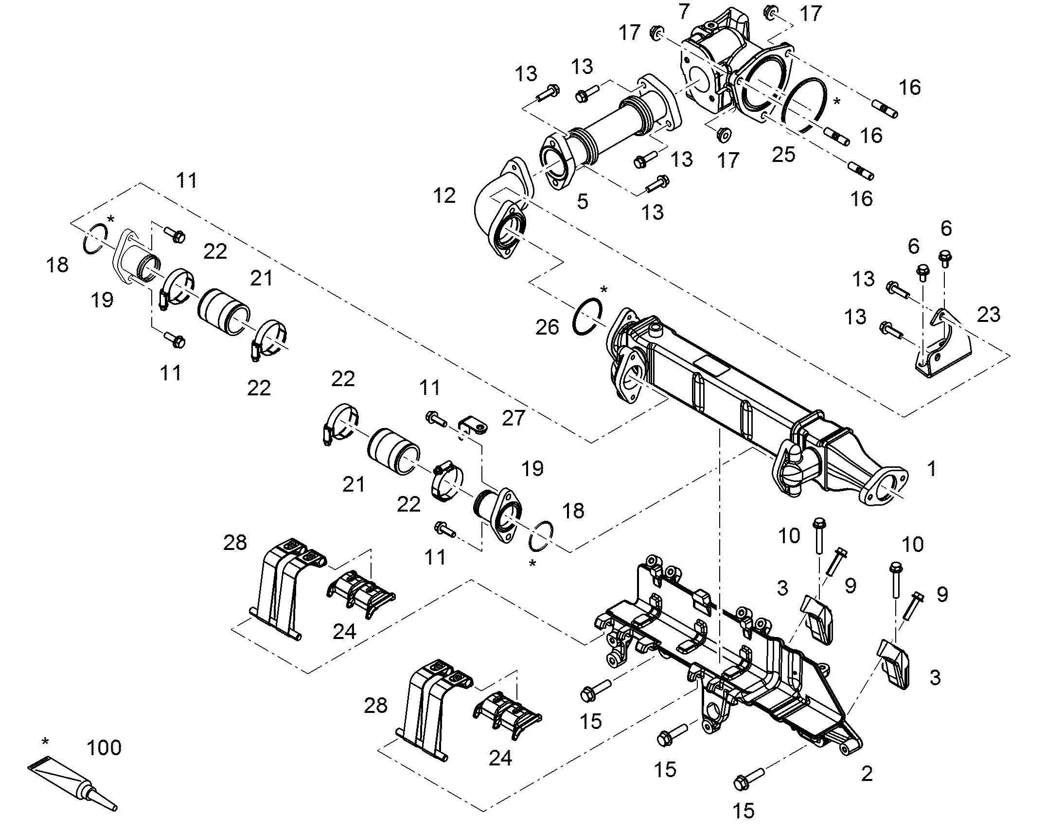 ПРОВОД СОЕДИНИТЕЛЬНЫЙ 10132014 LIEBHERR