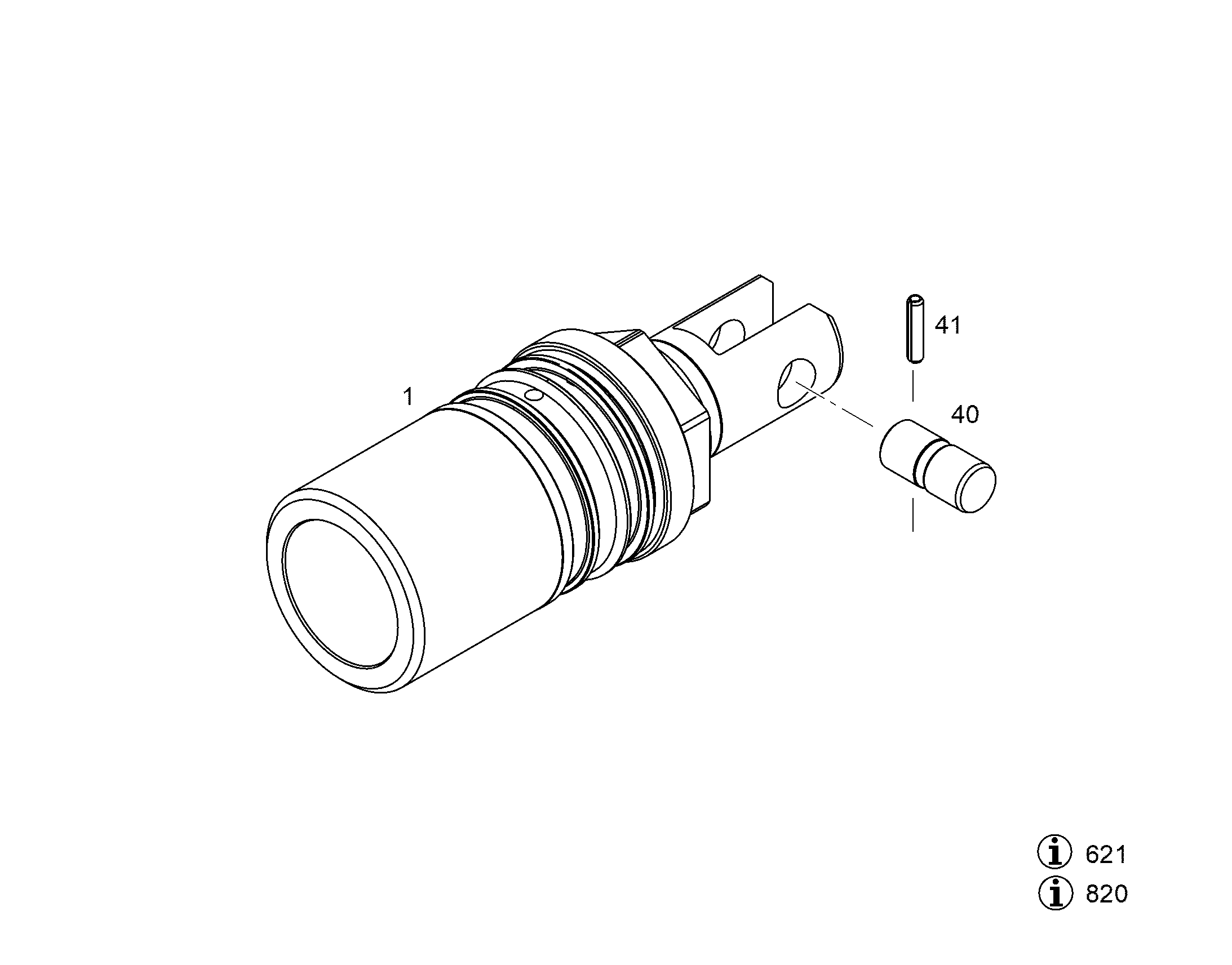 REGEL PISTON PRE-ASS. NG 140 (D) 12866226 LIEBHERR