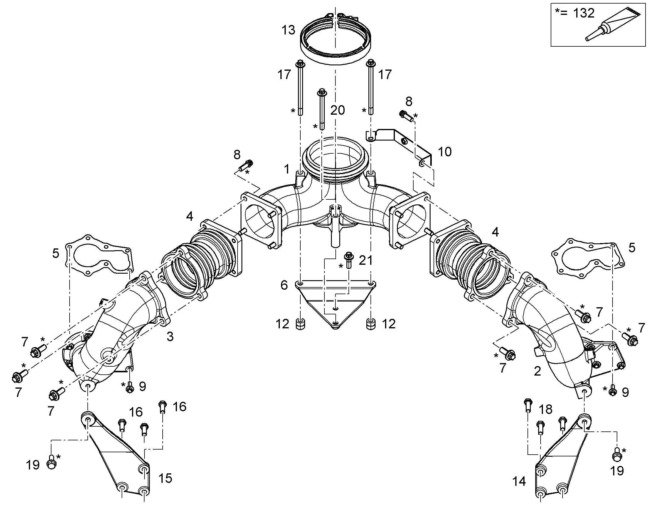 ВИНТ С ШЕСТИГРАННОЙ ГОЛОВКОЙ M12X30 21CrMoV5-7+QT C3J 10133196 LIEBHERR
