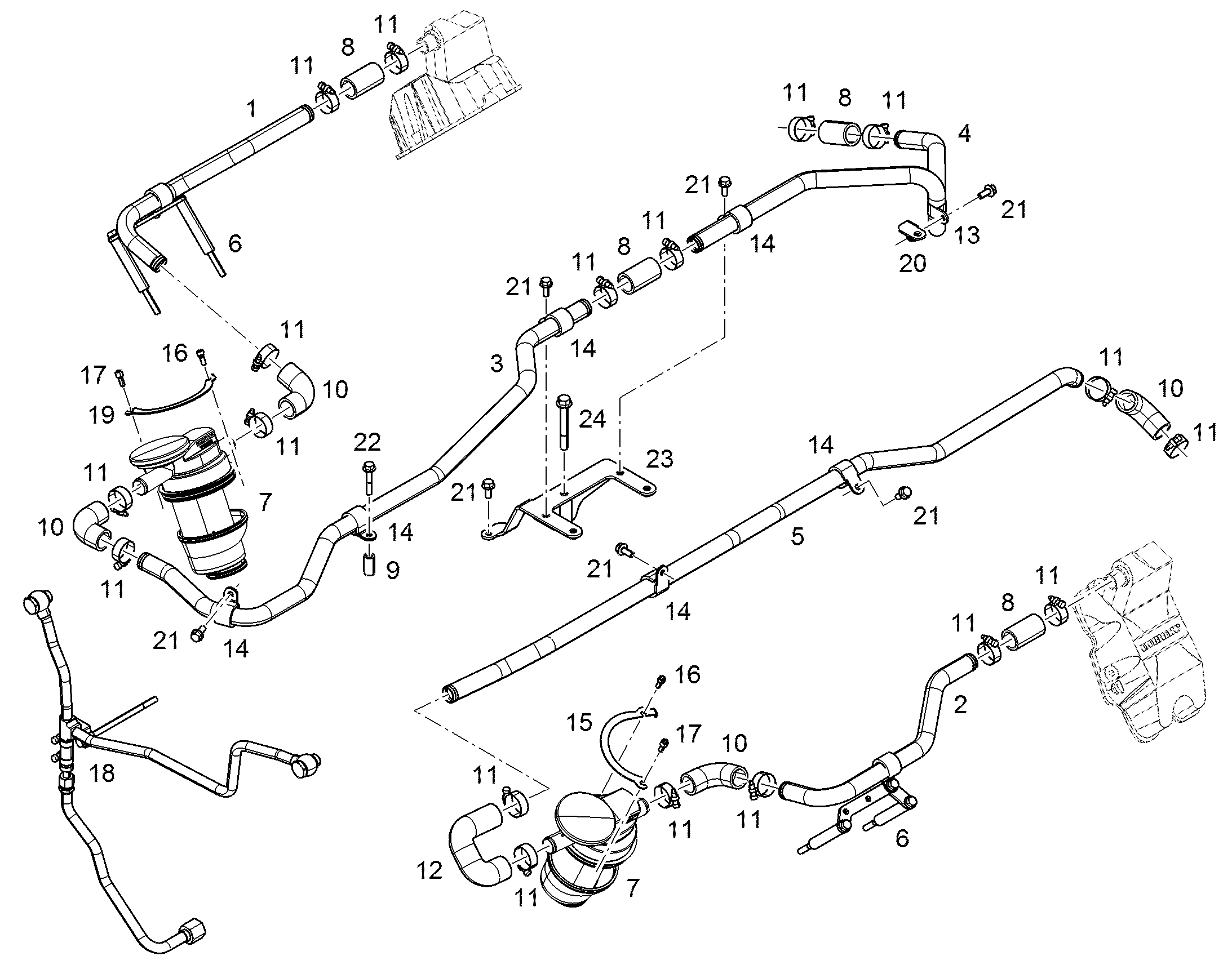 МУФТА РЕЗИНОВАЯ 10132330 LIEBHERR