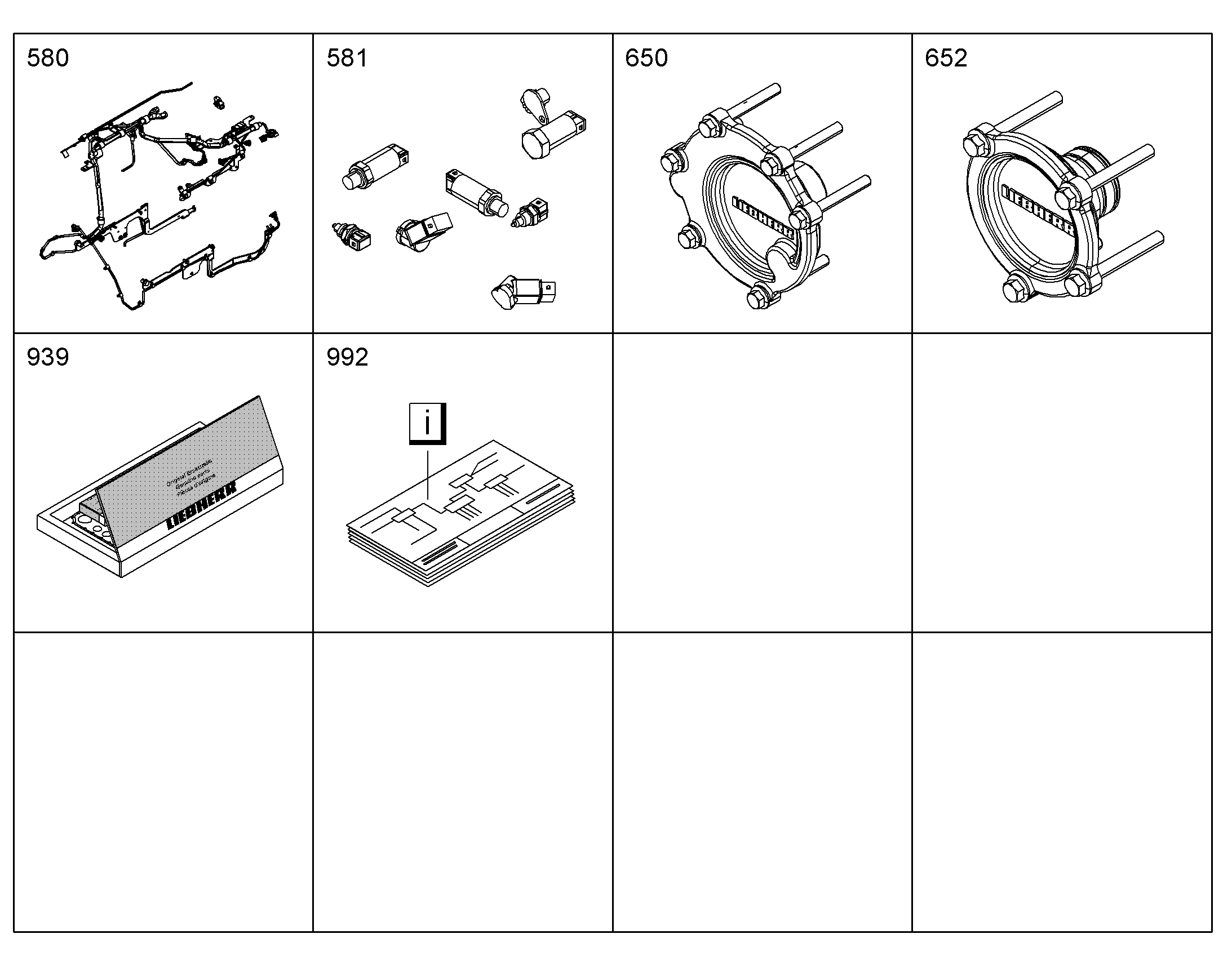 К-Т УПЛ.-ДИЗ.ДВИГАТ. D9508 A7 SCRIIIB 10141865 LIEBHERR