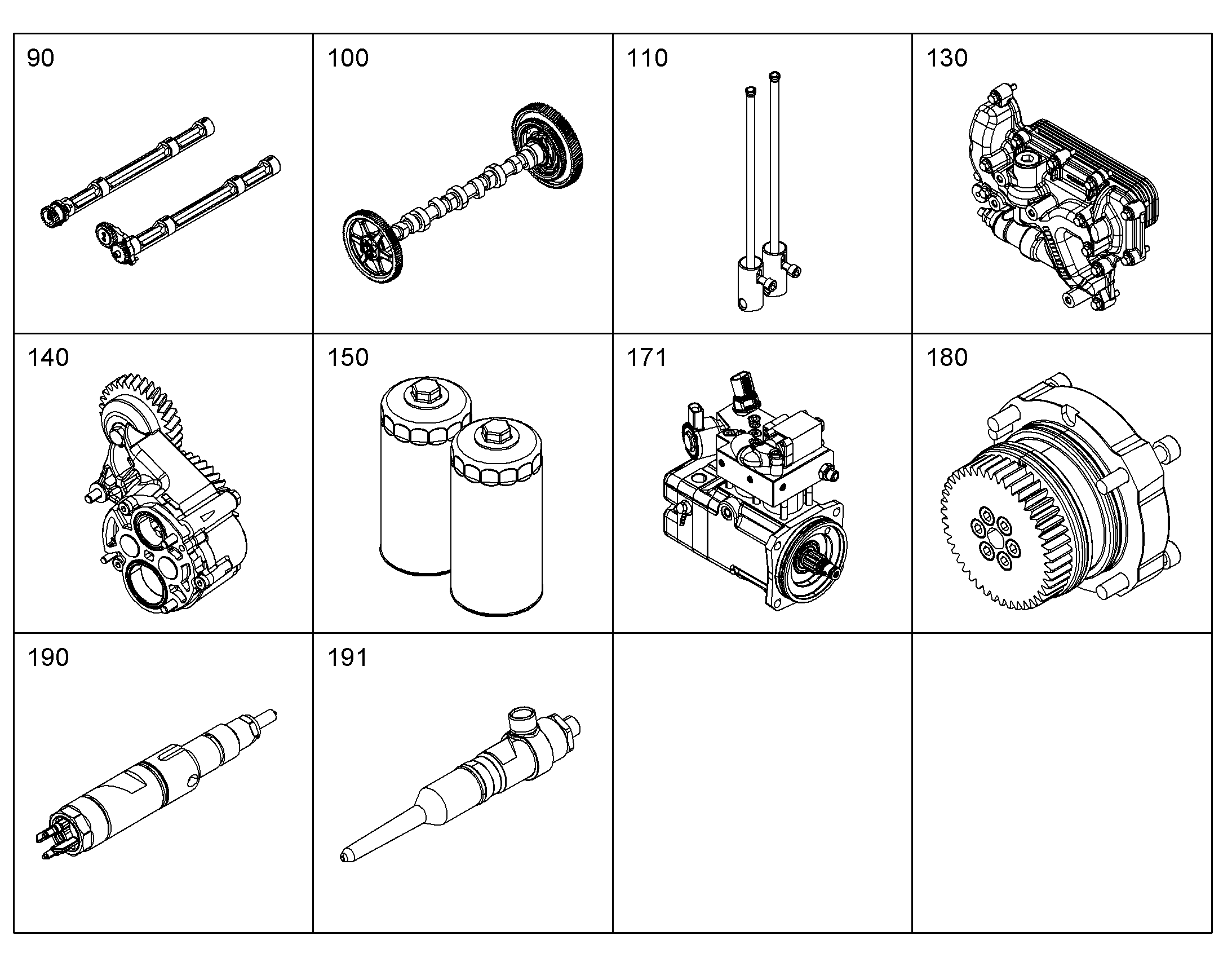 РЕМОНТНЫЙ КОМПЛЕКТ КОЛПАКА 650ML 10141135 LIEBHERR