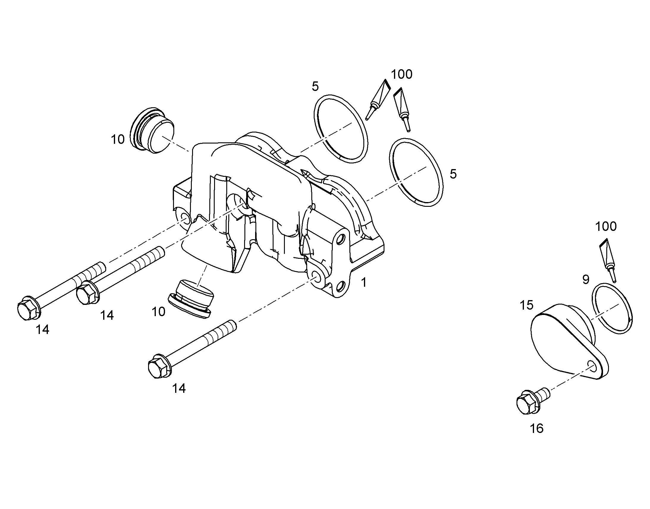 ЭЛЕМЕНТЫ ЗАПИРАЮЩИЕ 10143304 LIEBHERR
