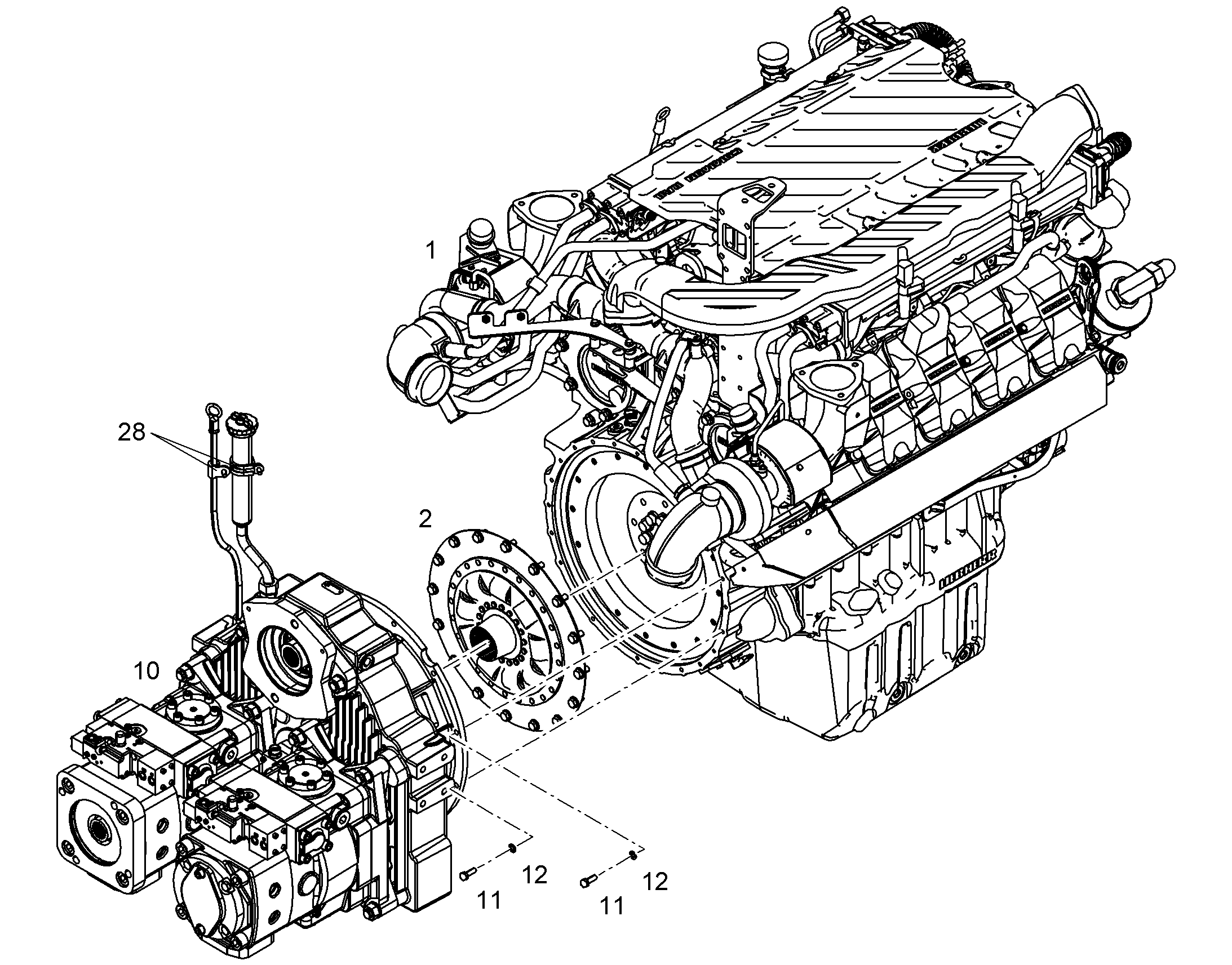 АГРЕГАТ МНОГОКОНТУРНЫЙ 10124710 LIEBHERR