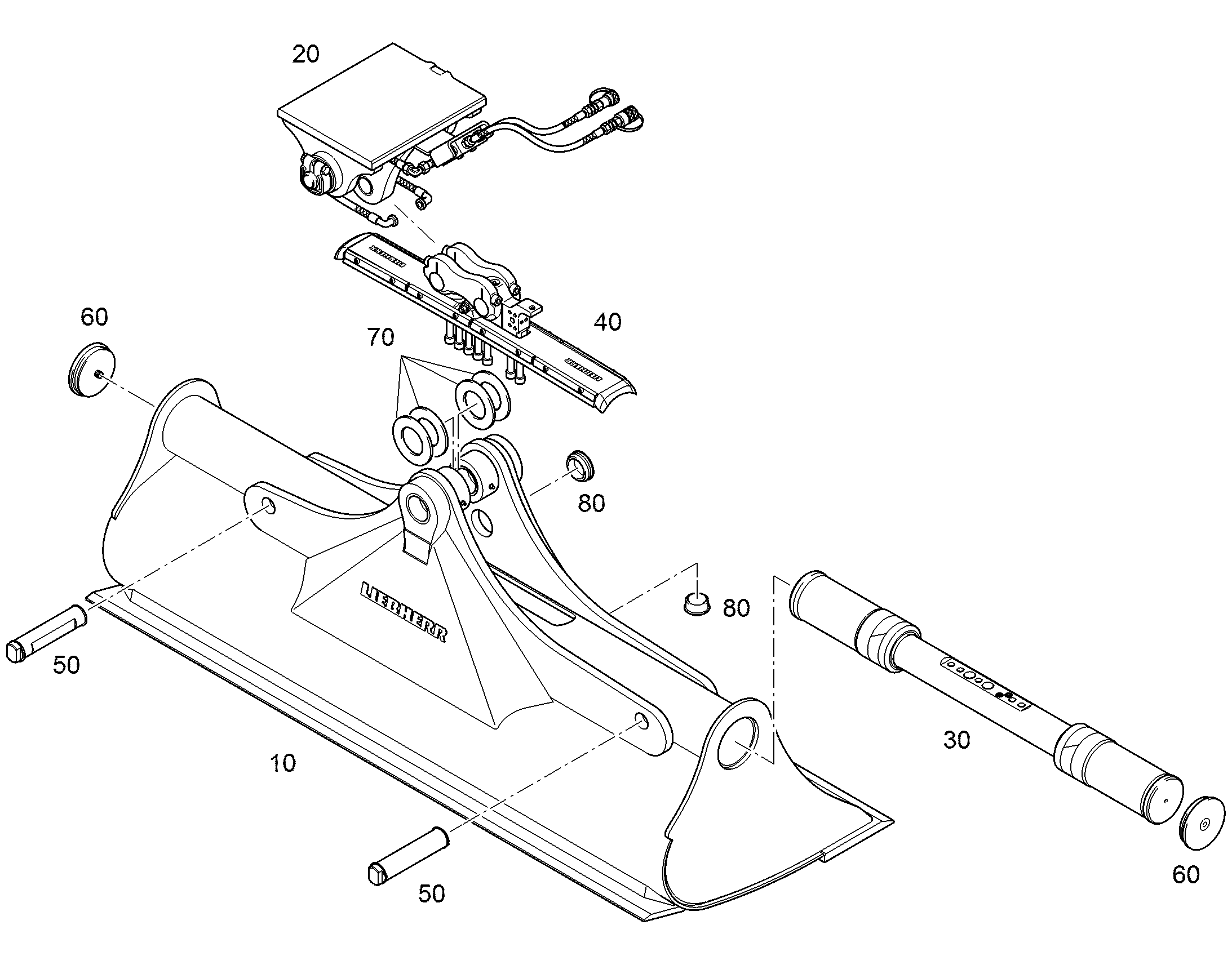 КРЫШКА УПЛОТНИТЕЛЬНАЯ 9967934 LIEBHERR