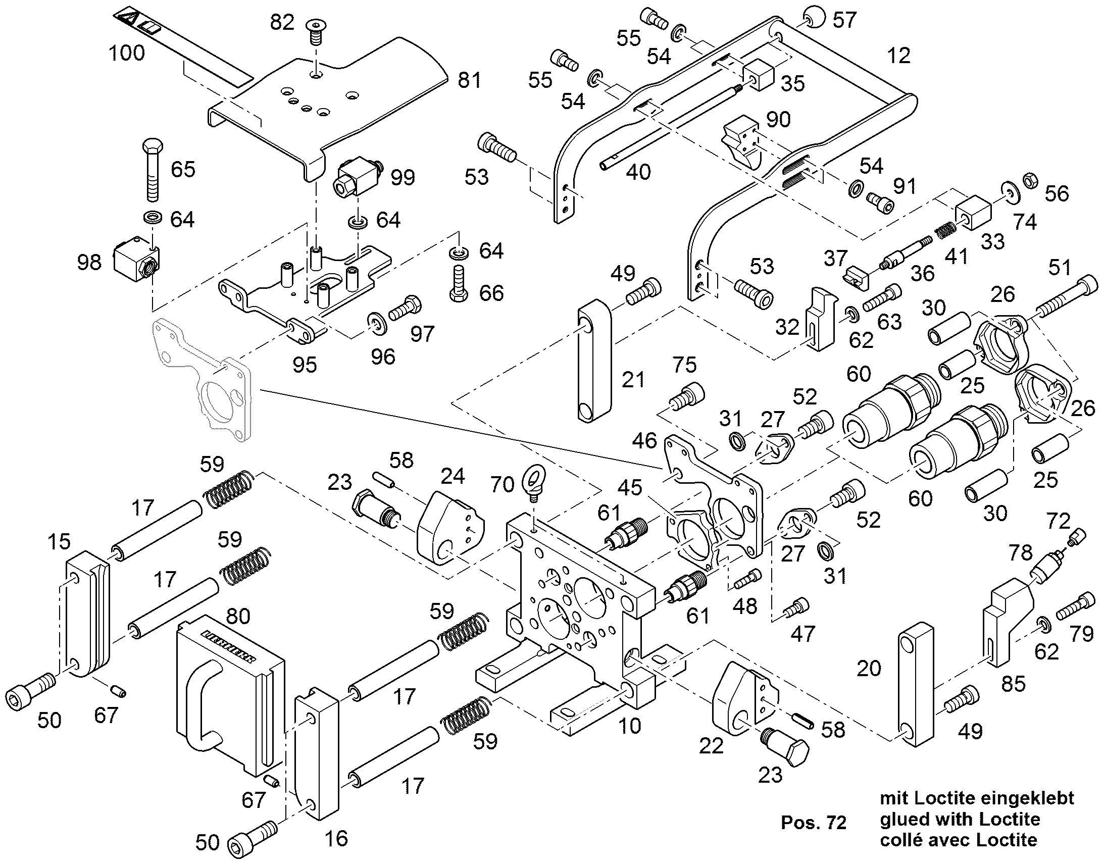 ШТЕПСЕЛЬ СОЕДИНИТЕЛЬНЫЙ DN25 10019191 LIEBHERR