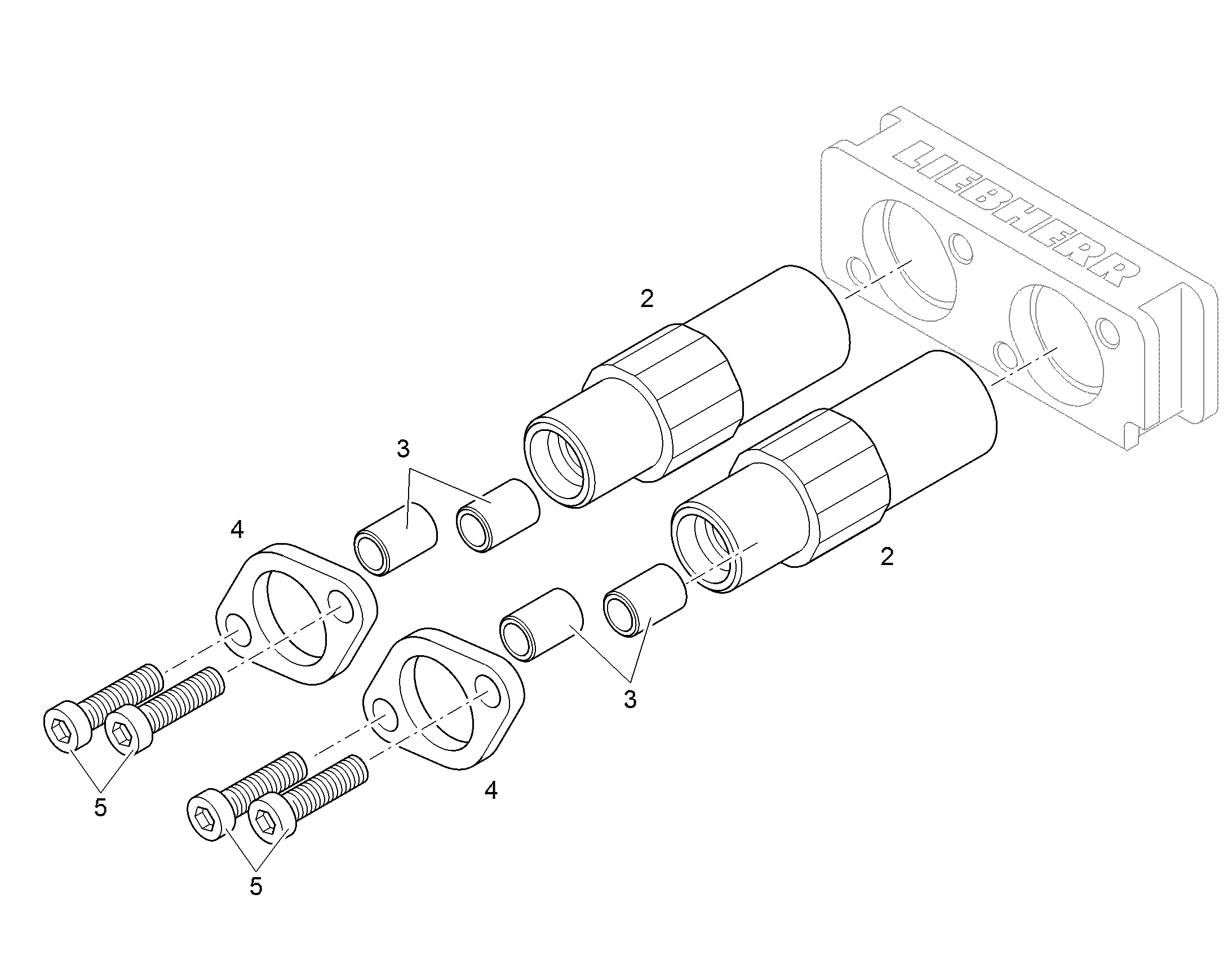 ДЕРЖАТЕЛЬ 11657432 LIEBHERR