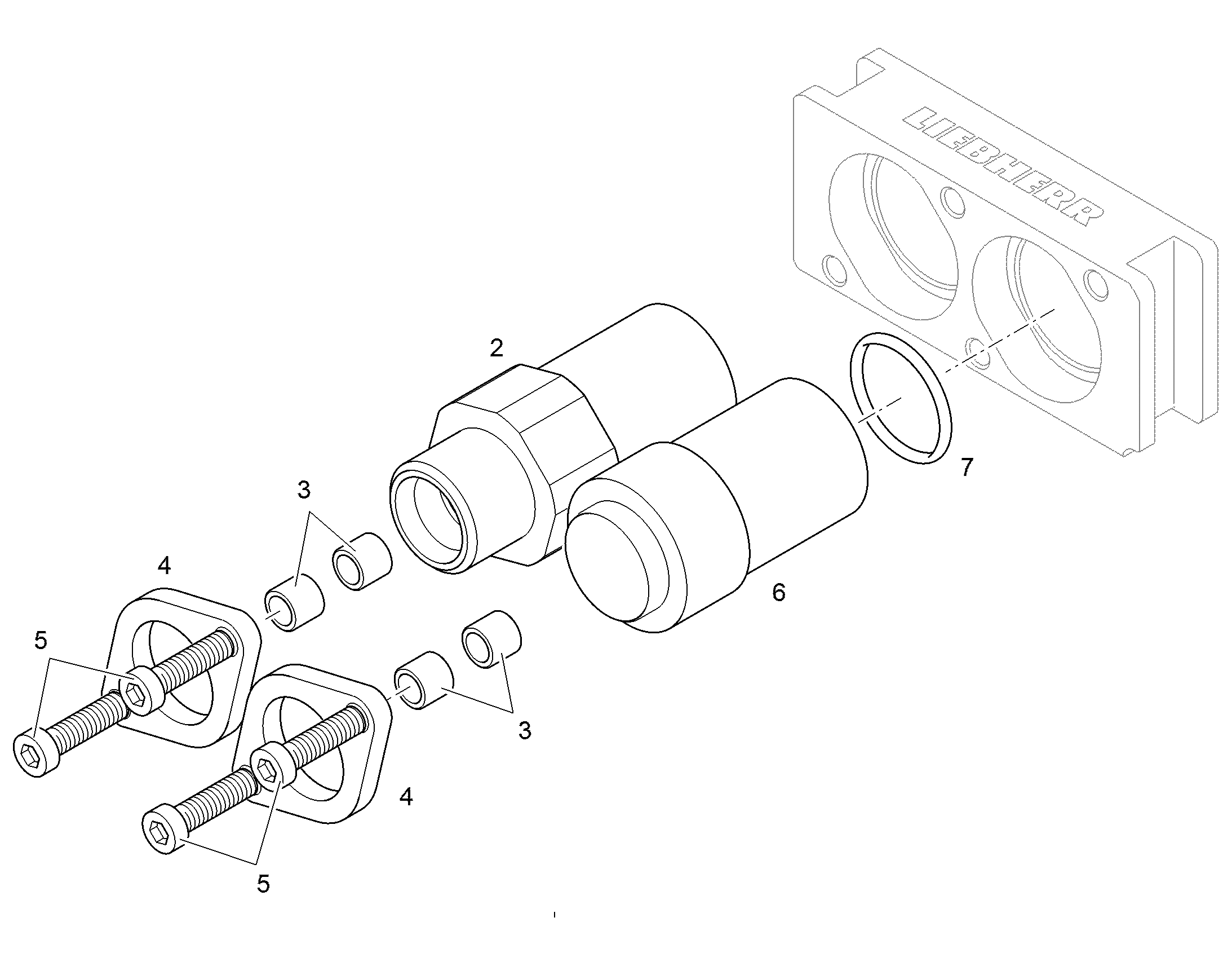 УПЛОТНИТЕЛЬНОЕ КОЛЬЦО 11657440 LIEBHERR