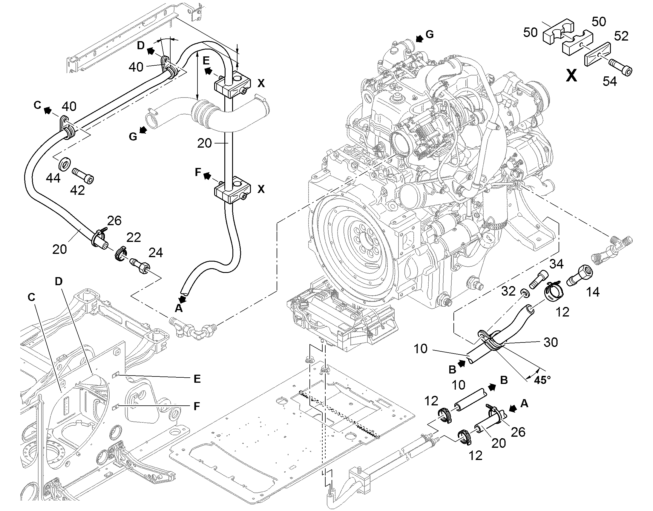 ФИТИНГИ ШЛАНГОВЫЕ DN16 11645651 LIEBHERR