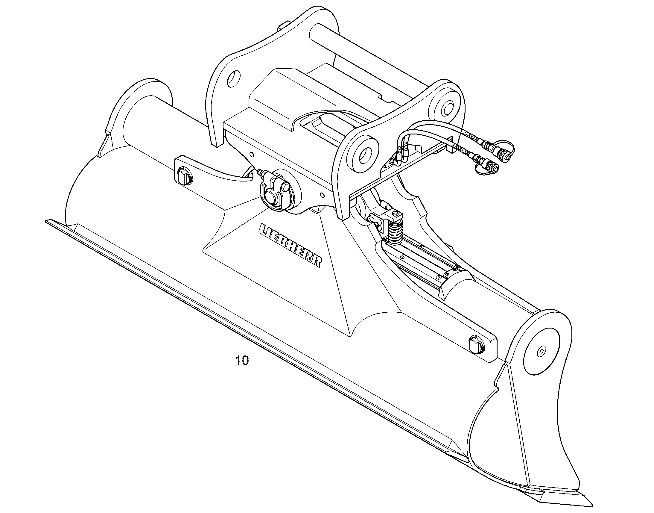 КОВШ КАНАВООЧИСТИТЕЛЯ 2000mm 0,70m³ 94033393 LIEBHERR