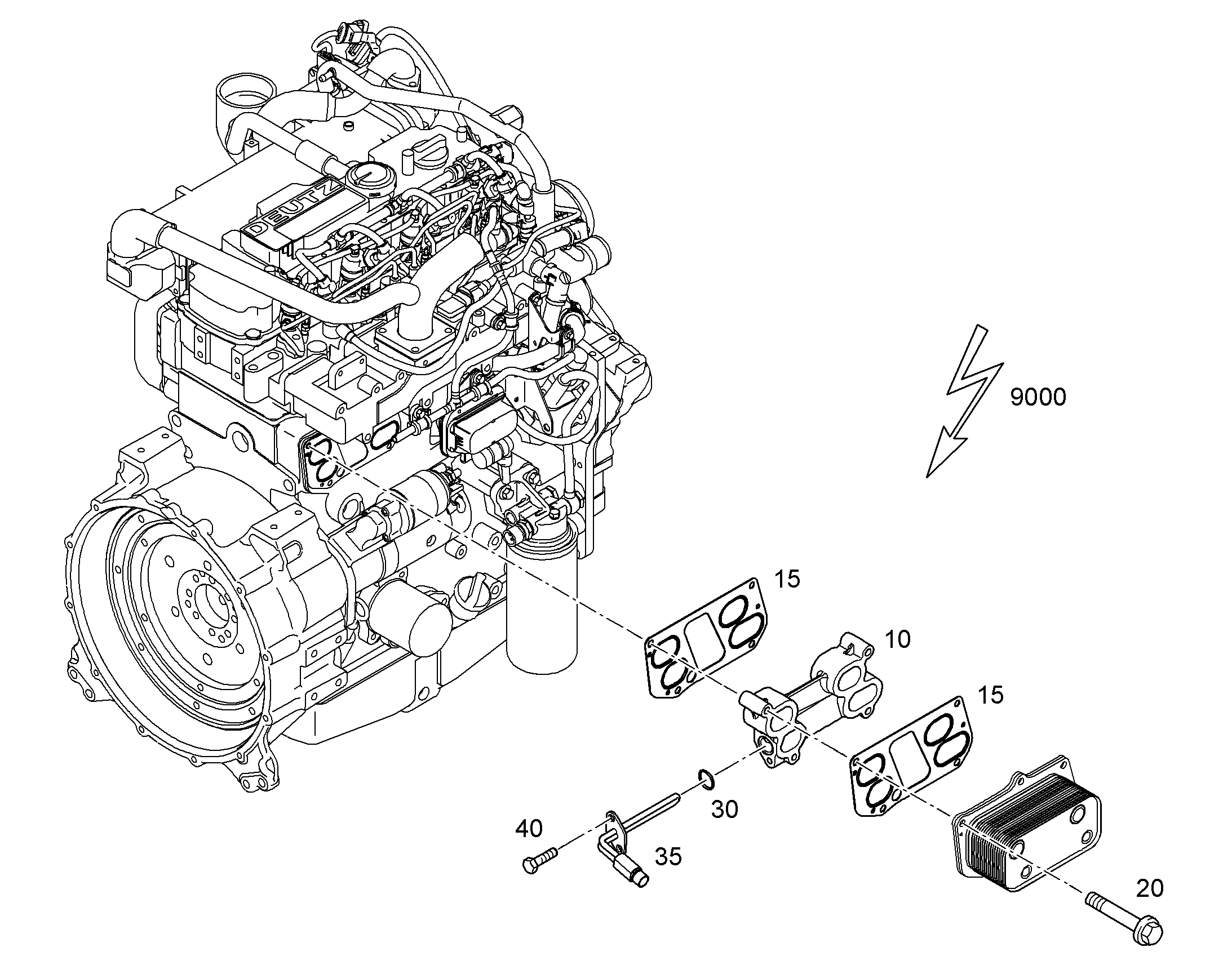 КРУГЛОЕ УПЛОТНИТЕЛЬНОЕ КОЛЬЦО 7028338 LIEBHERR