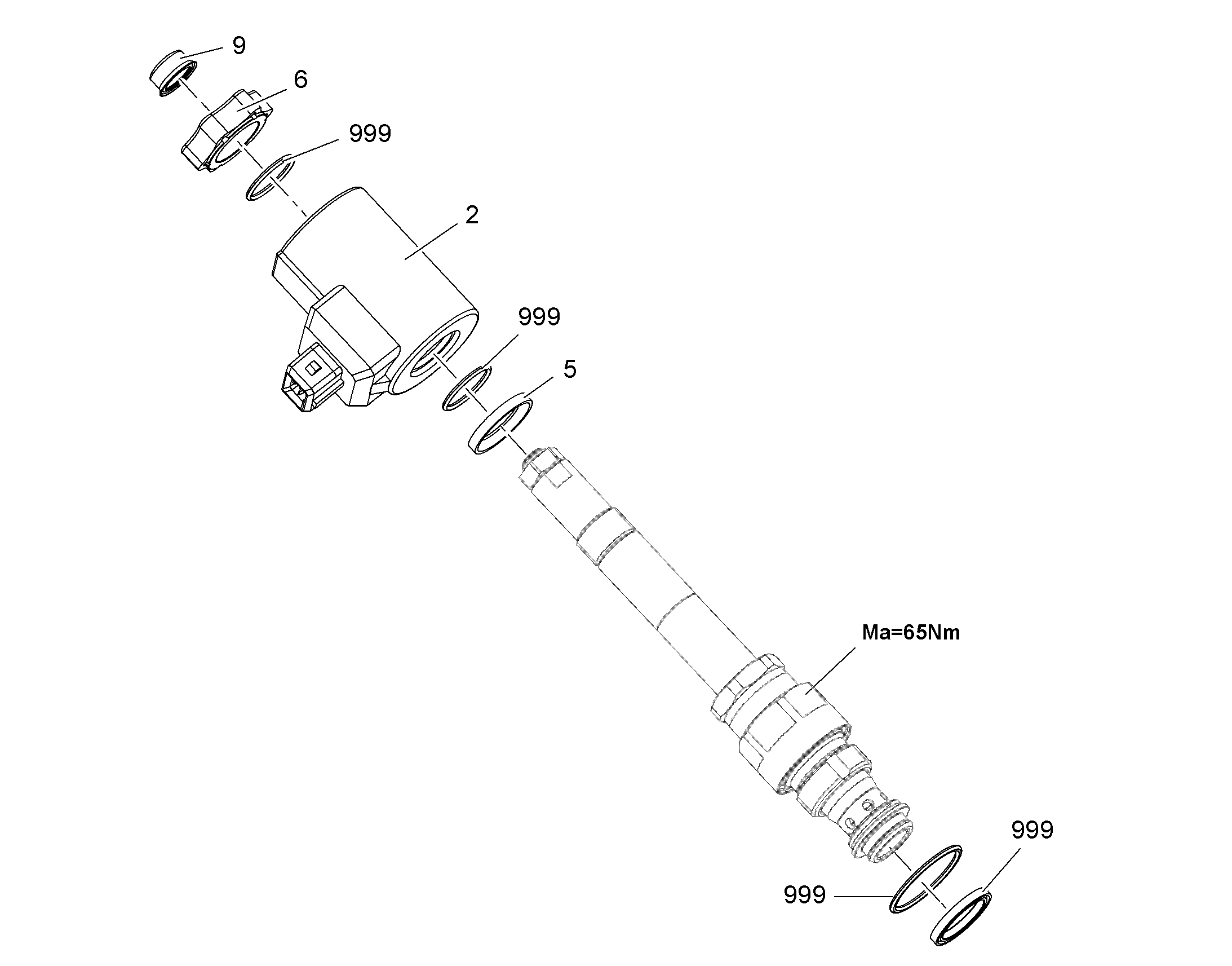 КАТУШКА ВОЗБУЖДЕНИЯ 10101162 LIEBHERR