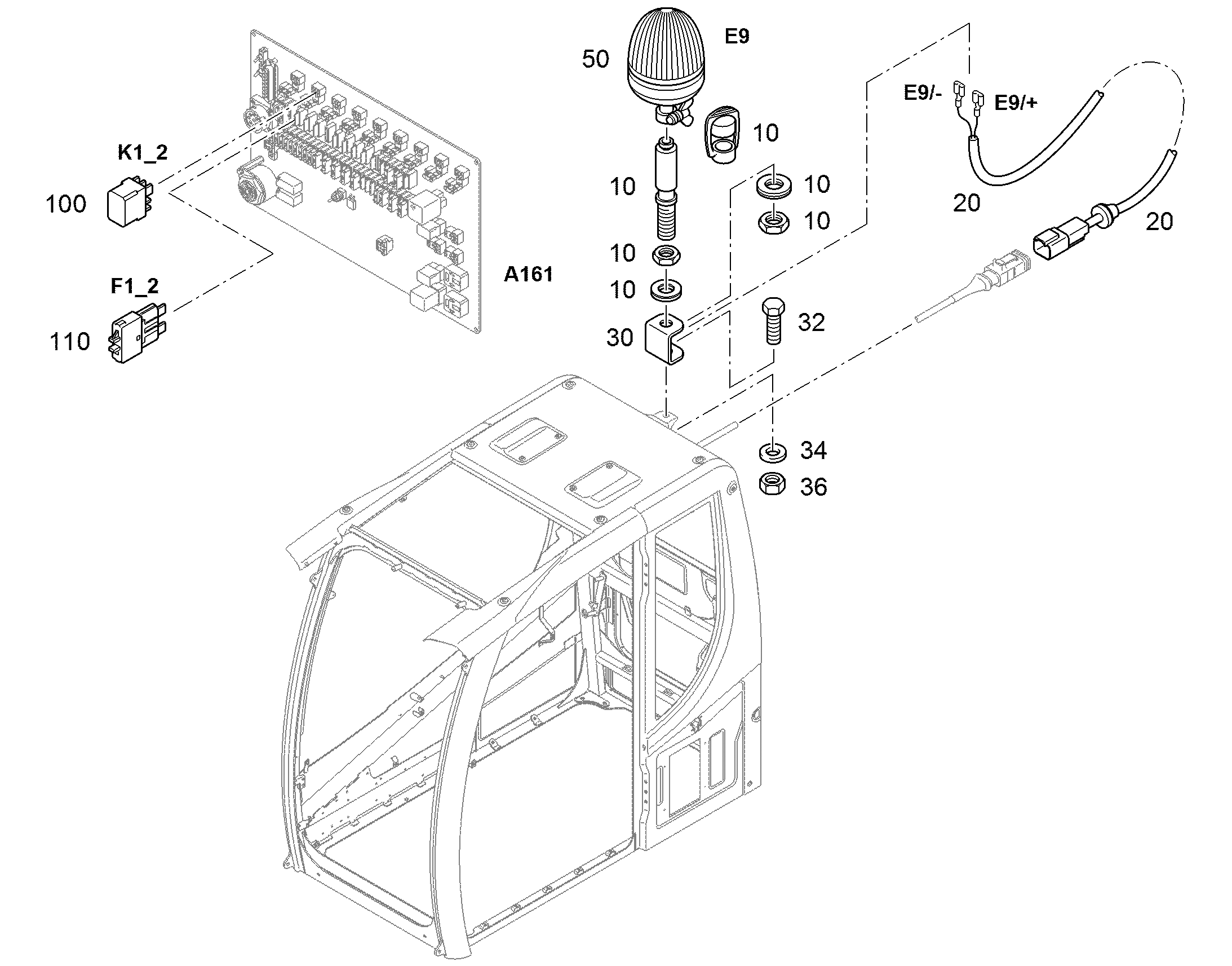БОЛТ С ШЕСТИГРАННОЙ ГОЛОВКОЙ ISO 4017 M24X30 10.9 FLZN 10026123 LIEBHERR