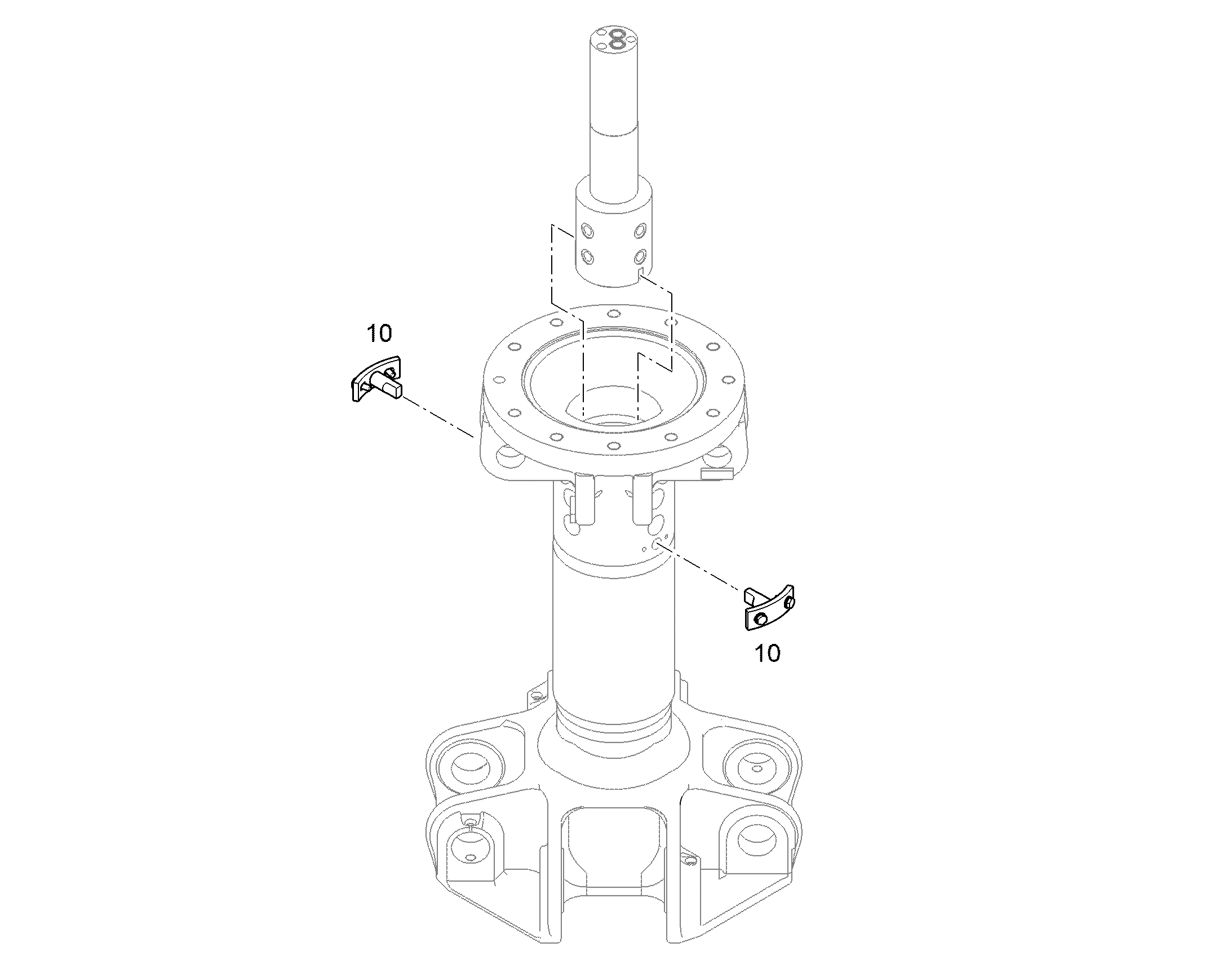 ПОВОДОК 9614618 LIEBHERR