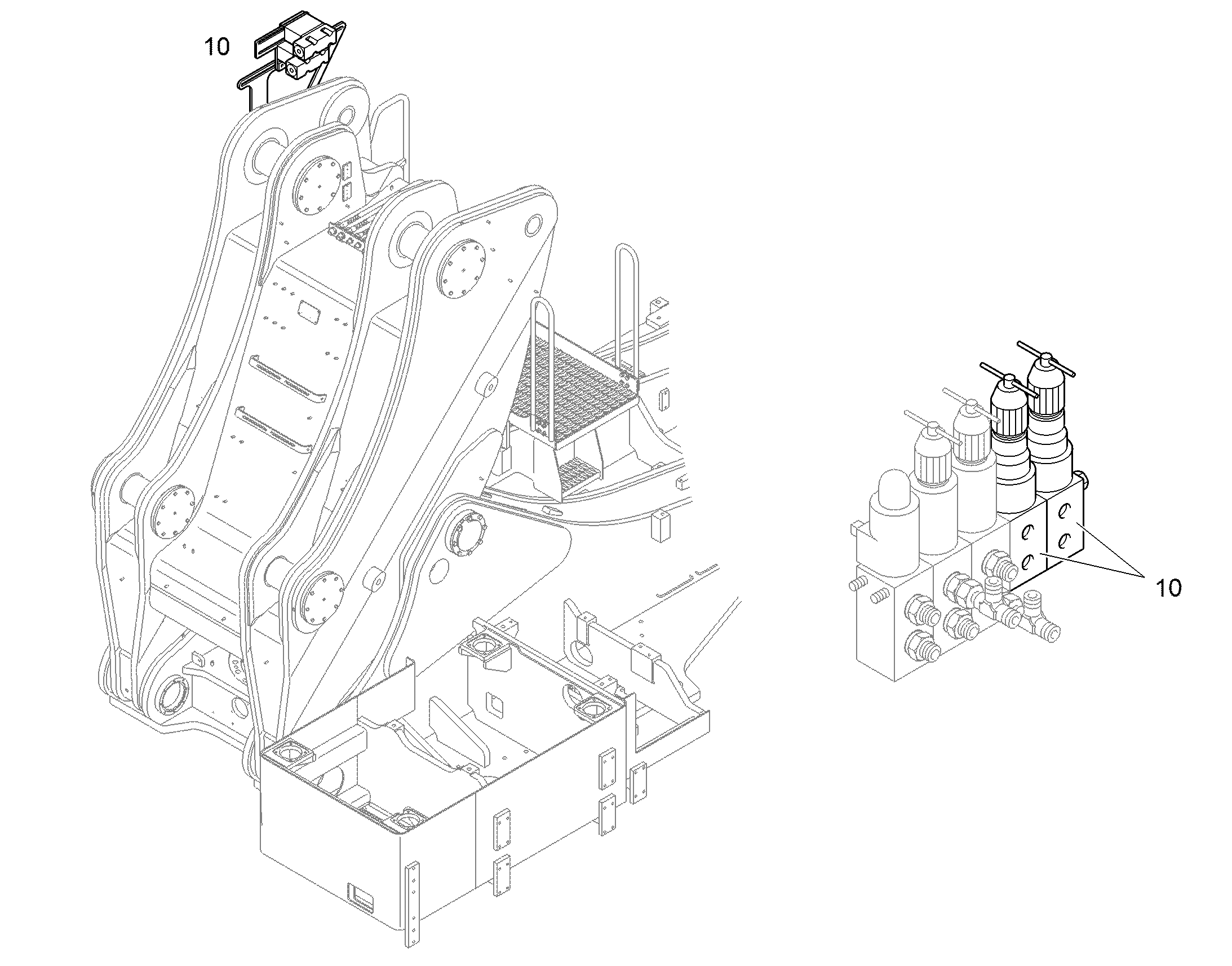 ОГРАНИЧЕНИЕ ПОДЪЕМА 94038959 LIEBHERR