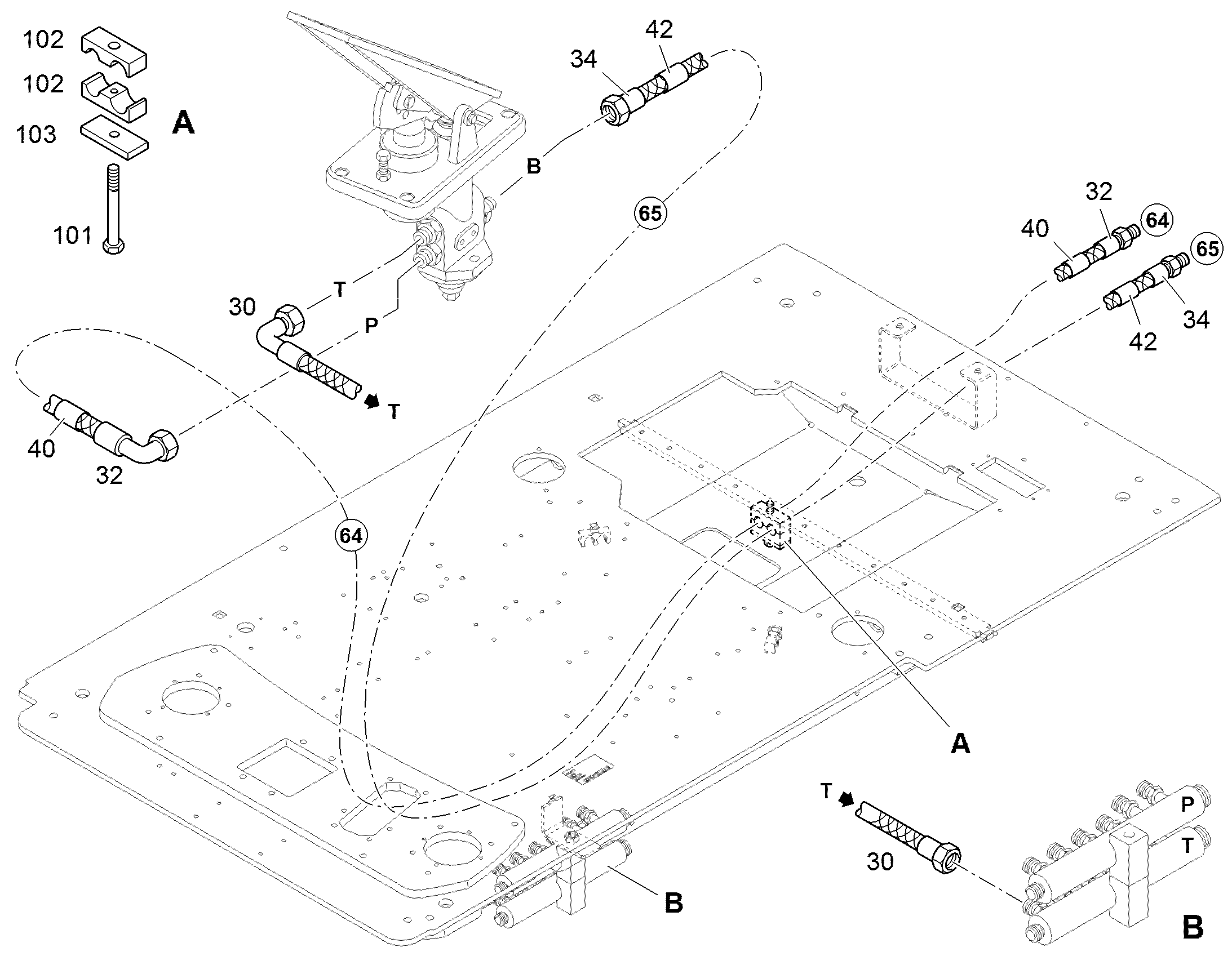 ЛЕНТА ДЛЯ МАРКИРОВКИ 64 5mmX 10489069 LIEBHERR