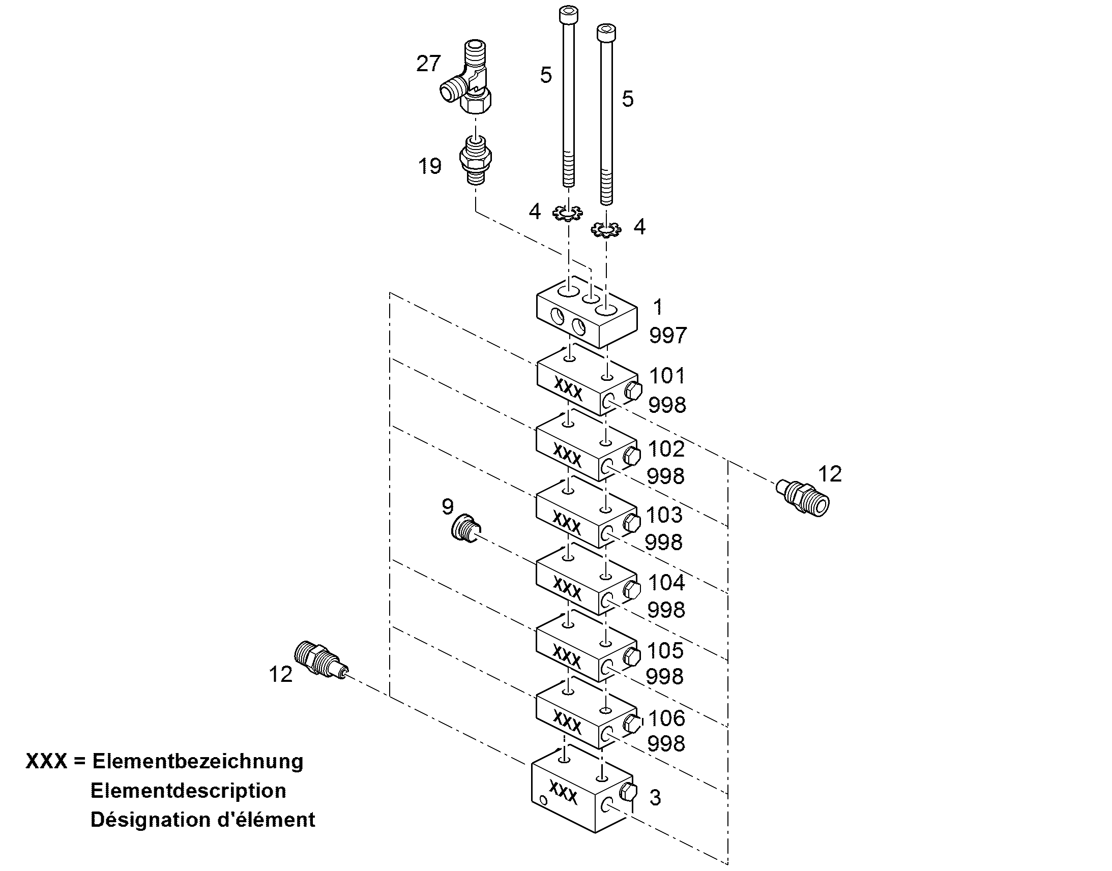 ШТУЦЕР РЕЗЬБОВОЙ GE 6L M10X1 10800287 LIEBHERR