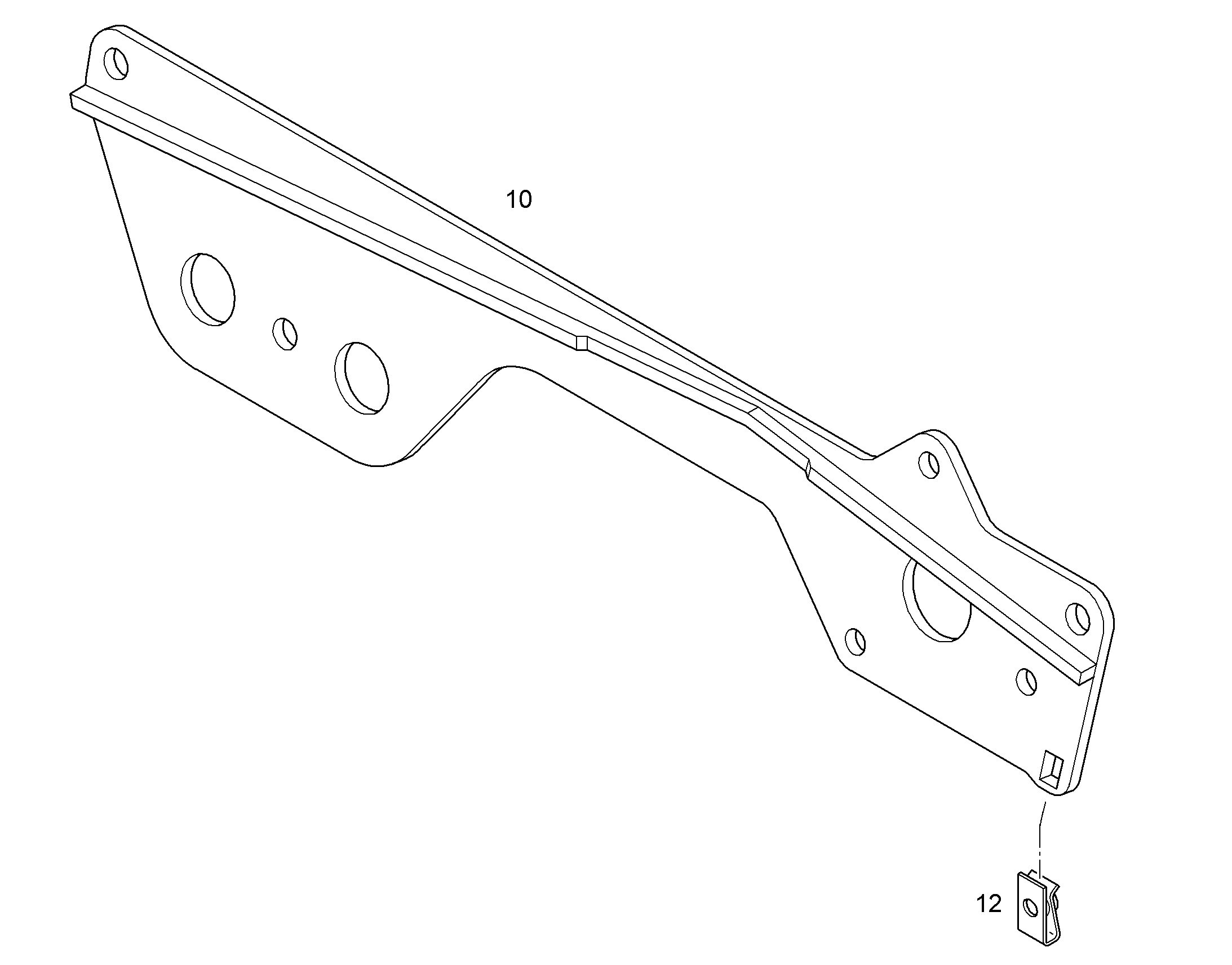 ДЕРЖАТЕЛЬ 11657684 LIEBHERR