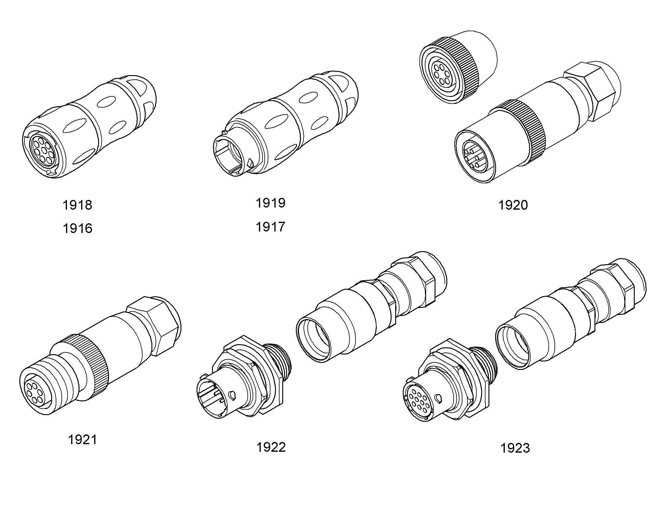 ШТЕКЕР UTS STIFT 8POLGOLD 12426624 LIEBHERR