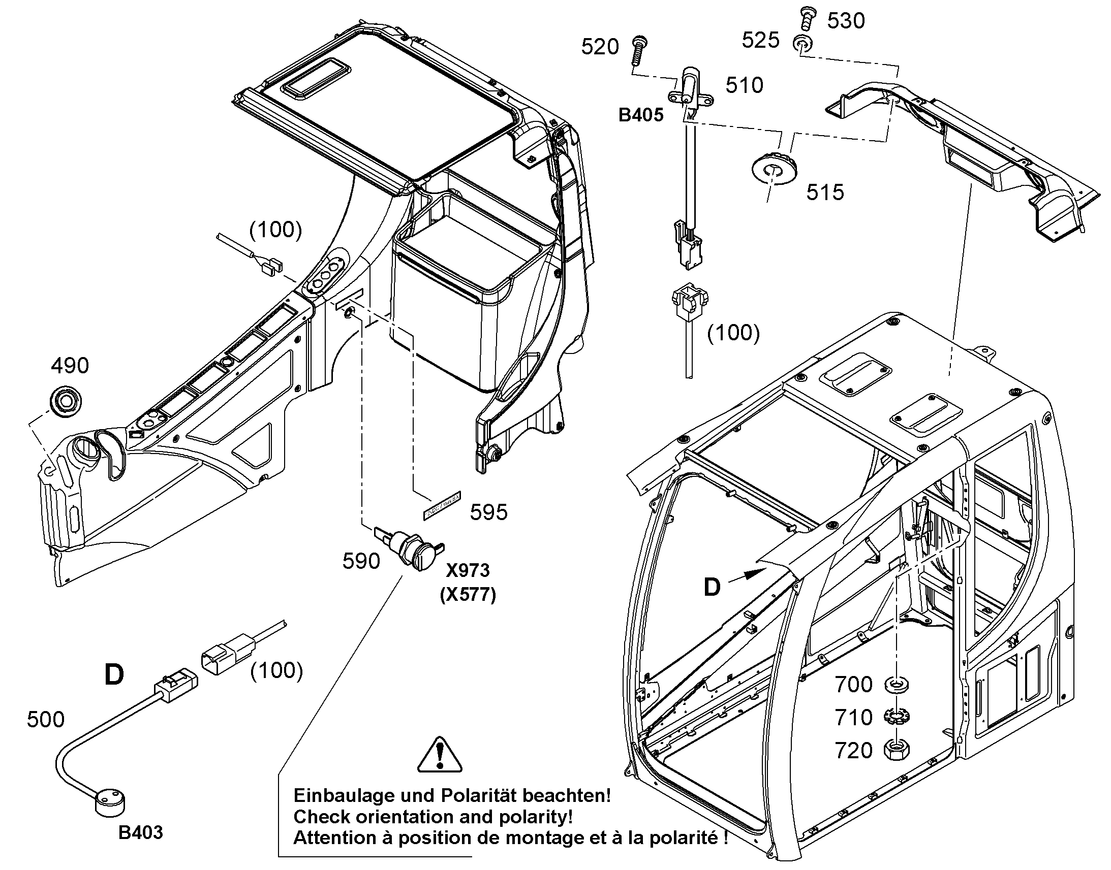 ВИНТ С ПЛОСКОЙ ГОЛОВКОЙ ISO 7045 M4X10 4.8 H A3R 4002848 LIEBHERR