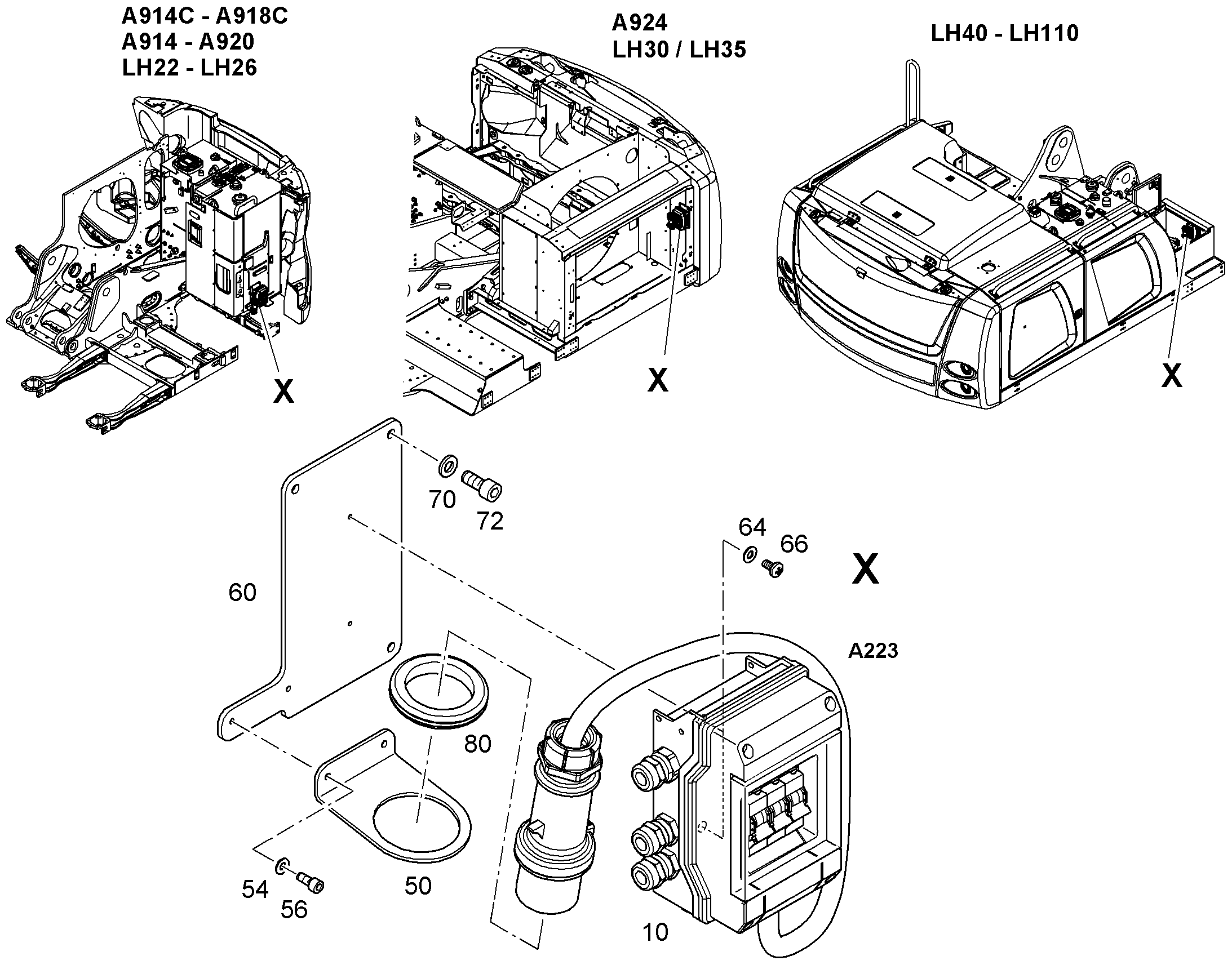НАКОНЕЧНИК УПЛОТН.ВТУЛКИ 48/60/68 10816404 LIEBHERR
