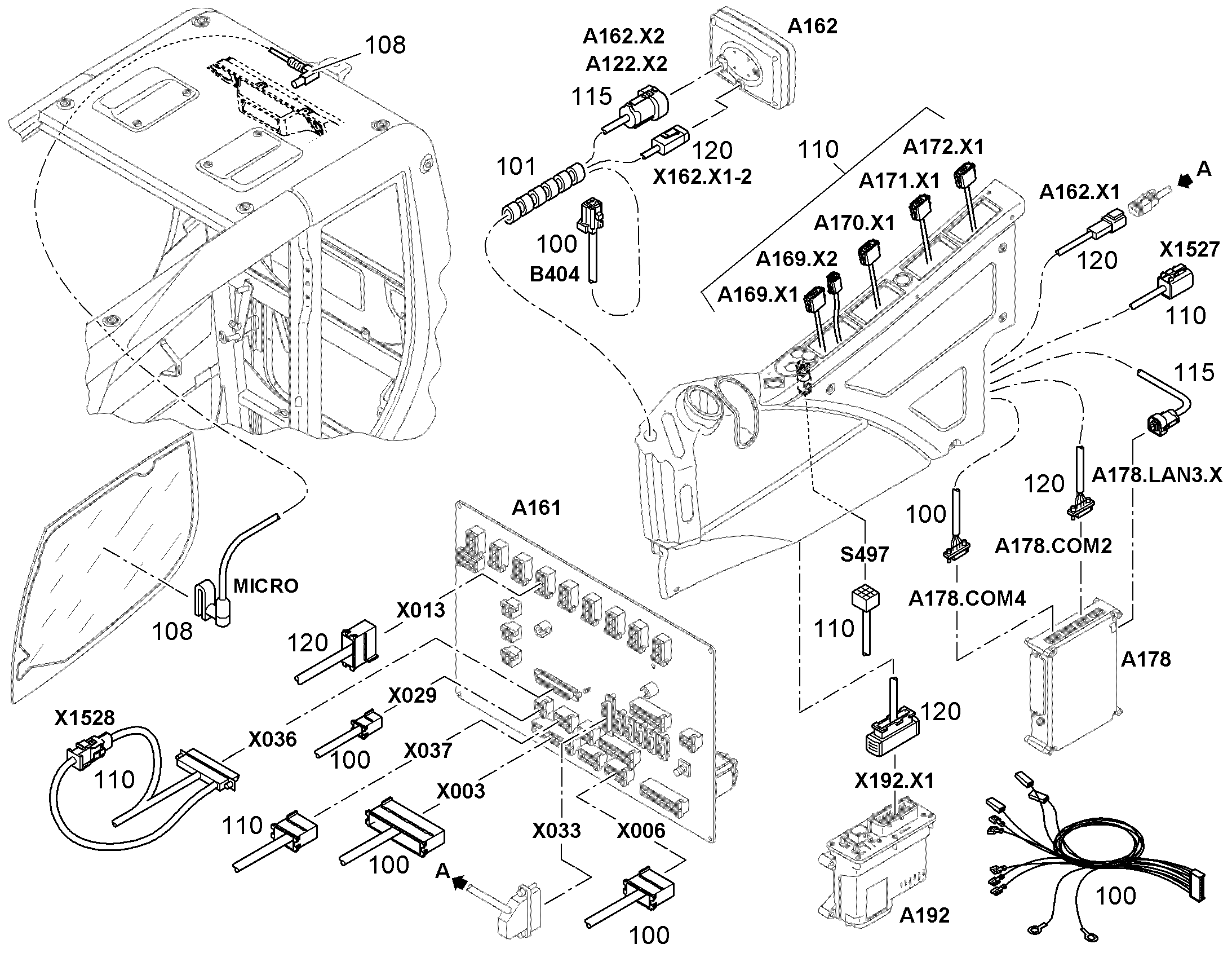 МИКРОФОН 11826513 LIEBHERR
