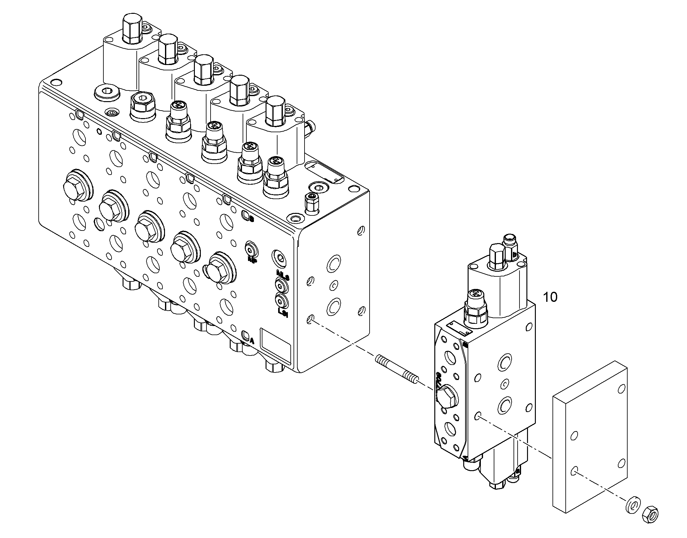 БЛОК УПРАВЛЕНИЯ 11657709 LIEBHERR