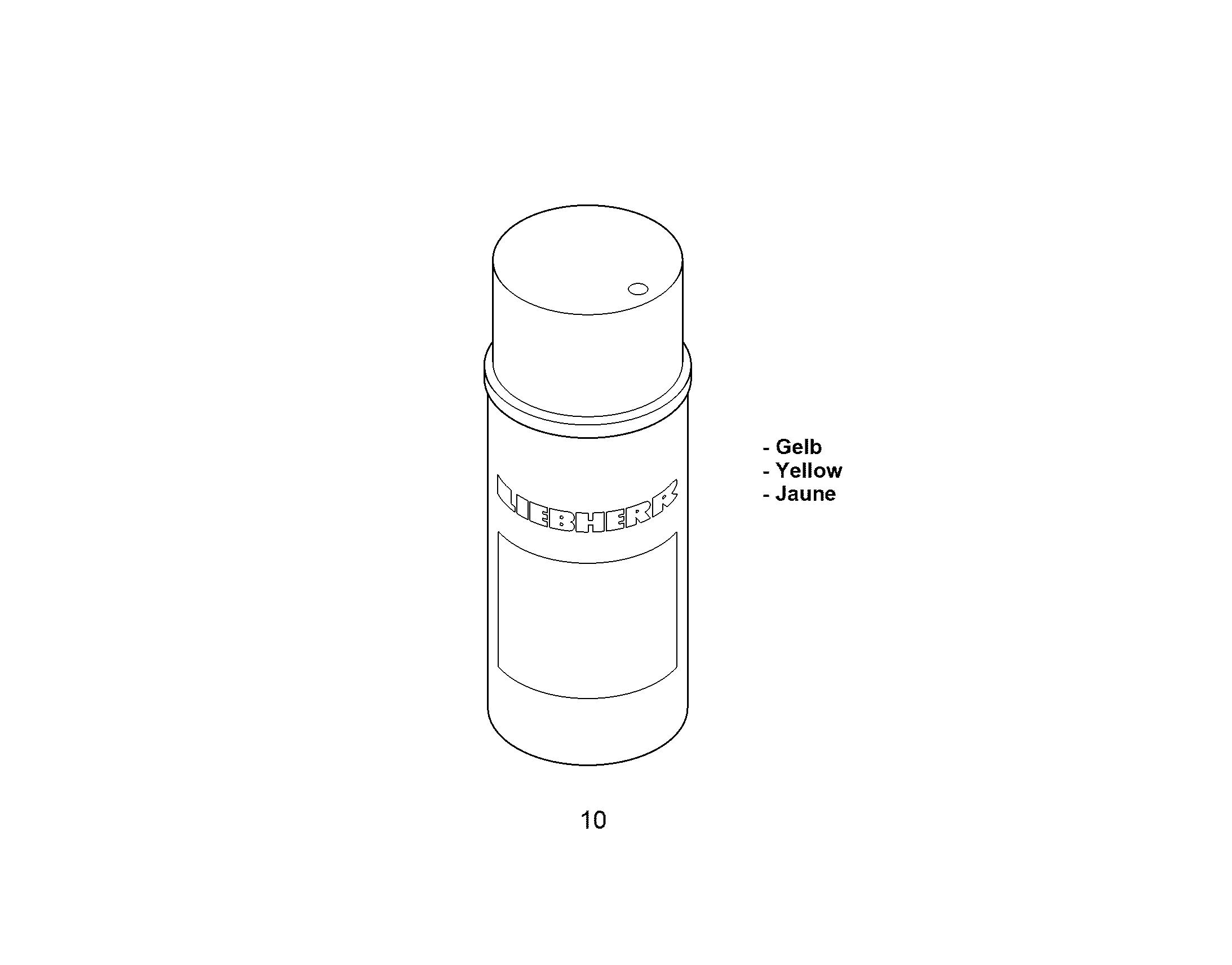 ПОКРОВНЫЙ ЛАК 400ML 10027496 LIEBHERR