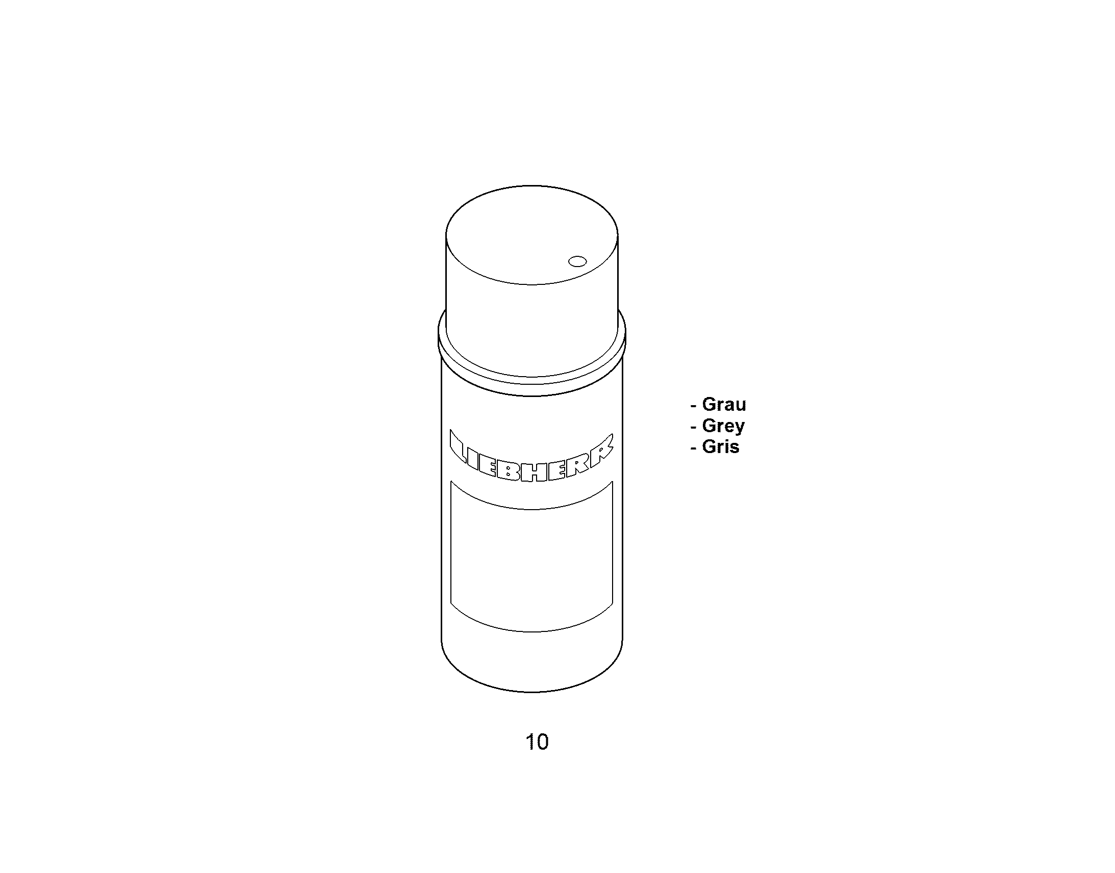 ПОКРОВНЫЙ ЛАК 400ML 10027498 LIEBHERR