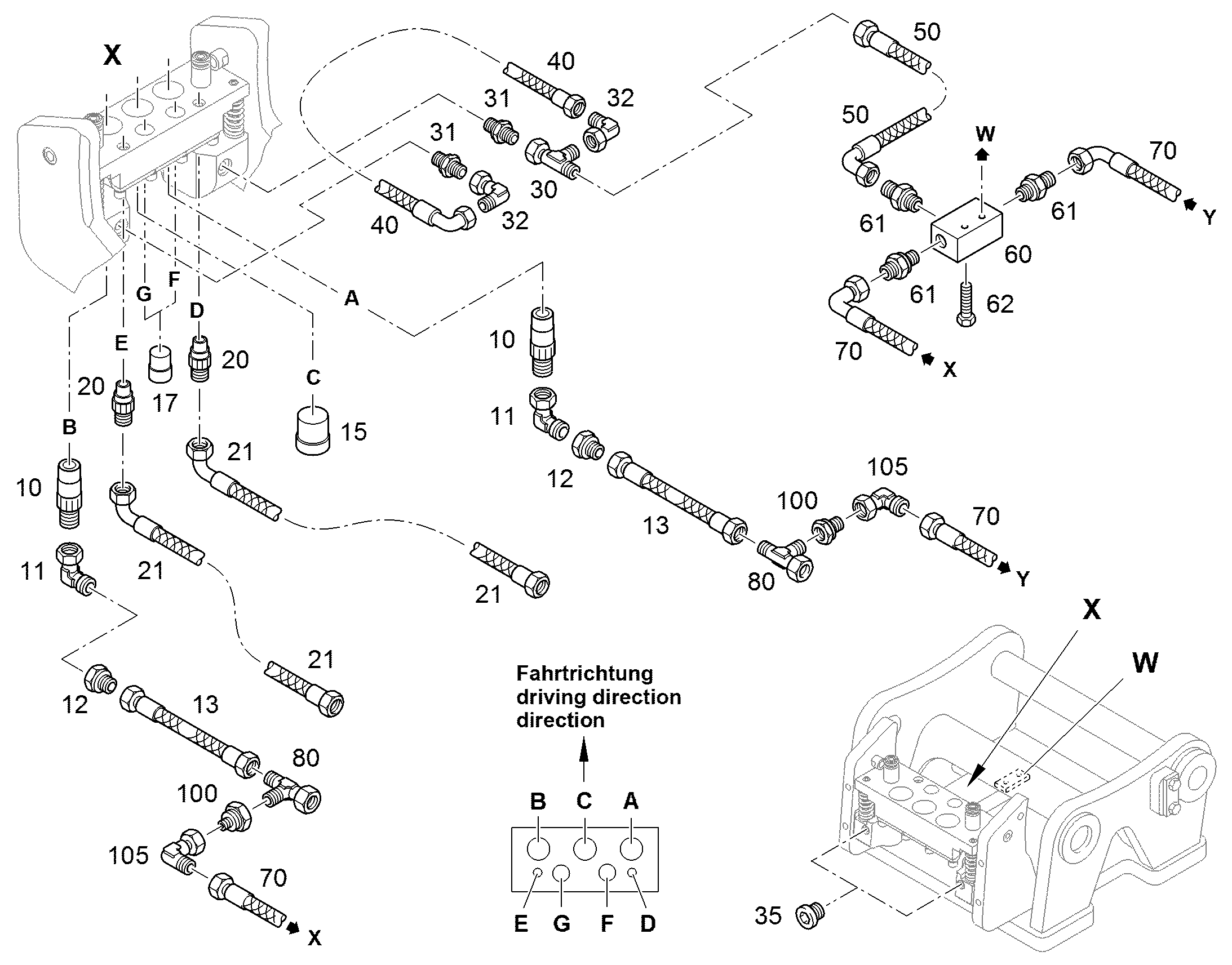 ШЛАНГ 12X380 11831800 LIEBHERR