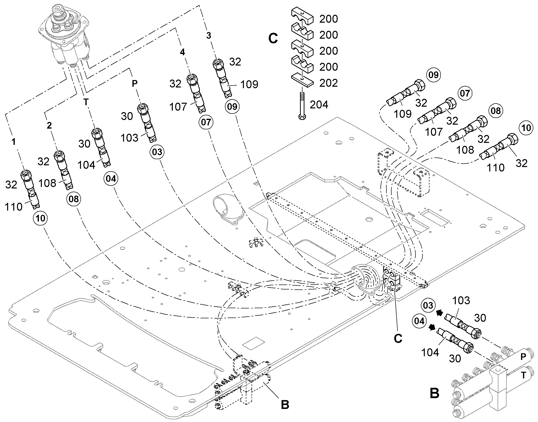 ЛЕНТА ДЛЯ МАРКИРОВКИ 9 5mmX 10001749 LIEBHERR