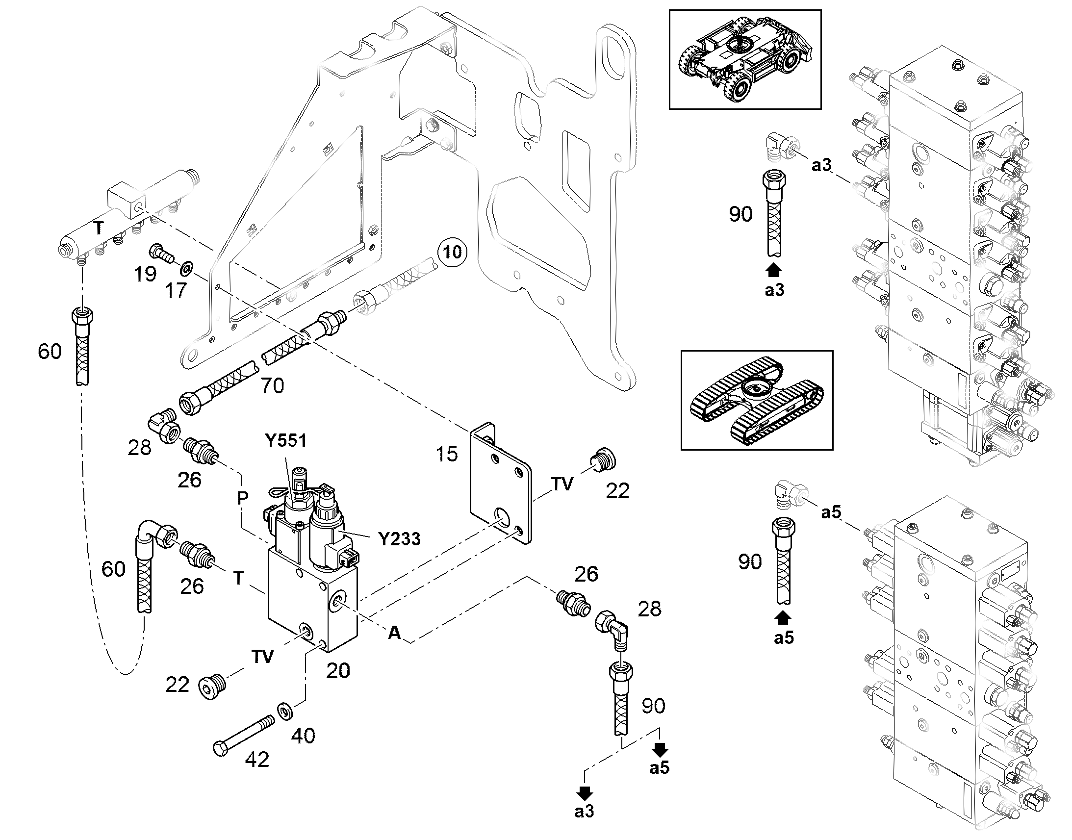 ШЛАНГ УПРАВЛЕНИЯ 8X700 7411535 LIEBHERR