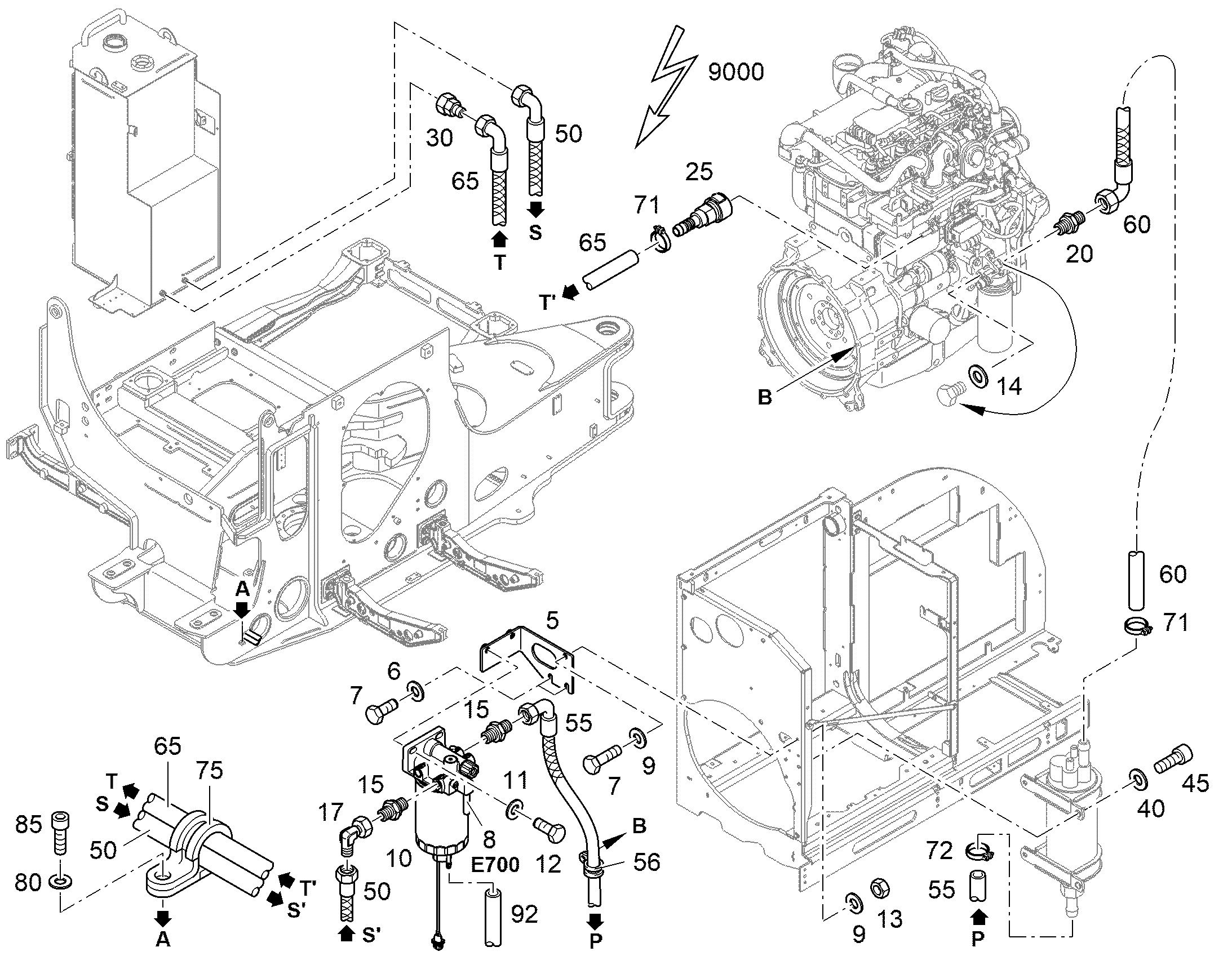 ОТОПЛЕНИЕ 11659945 LIEBHERR