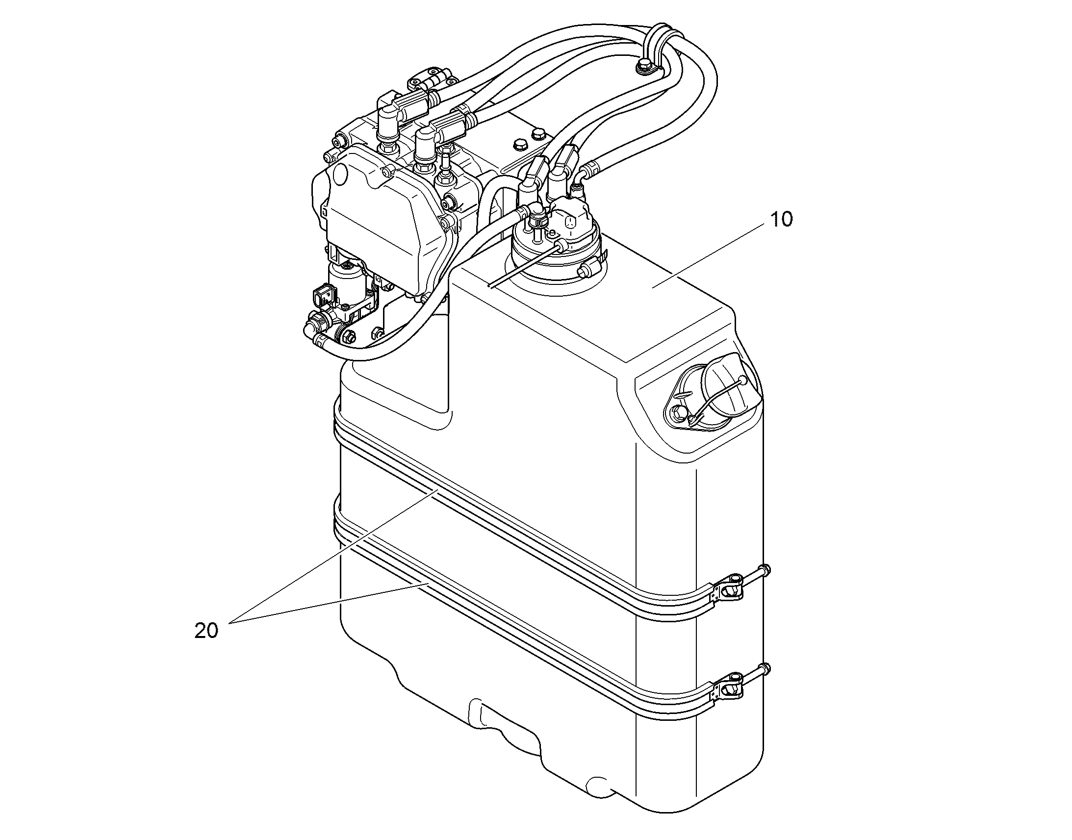 UREA ASSEMBLIES 11403379 LIEBHERR