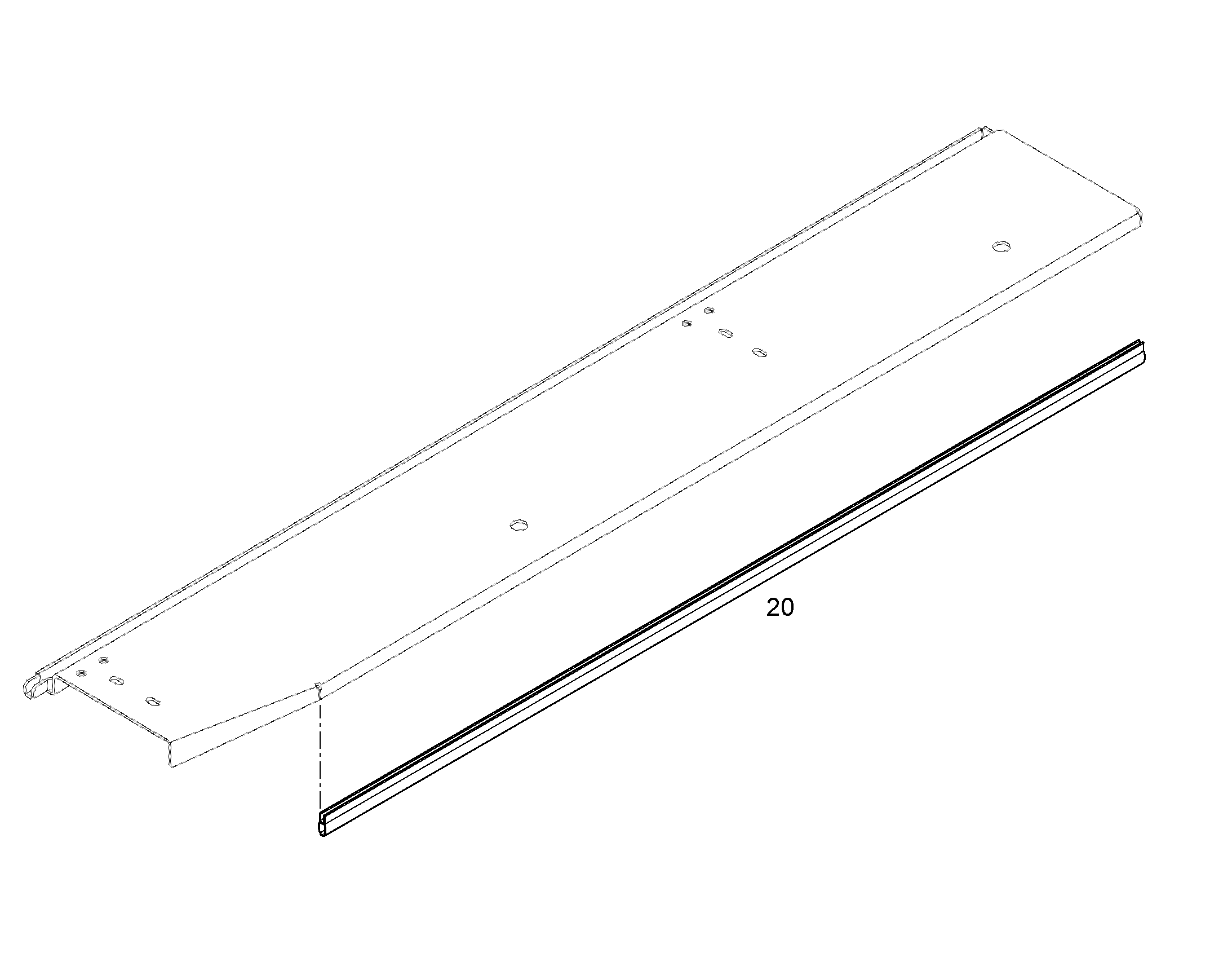 ПРОФИЛЬ УПЛОТНИТЕЛЬНЫЙ 289038214 LIEBHERR
