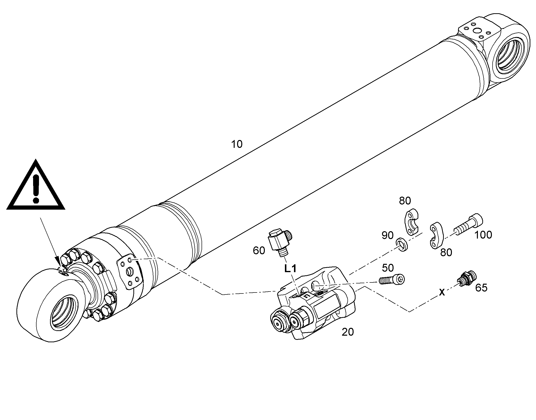 КЛАПАН ПРЕДОХРАНИТЕЛЬНЫЙ 11836808 LIEBHERR
