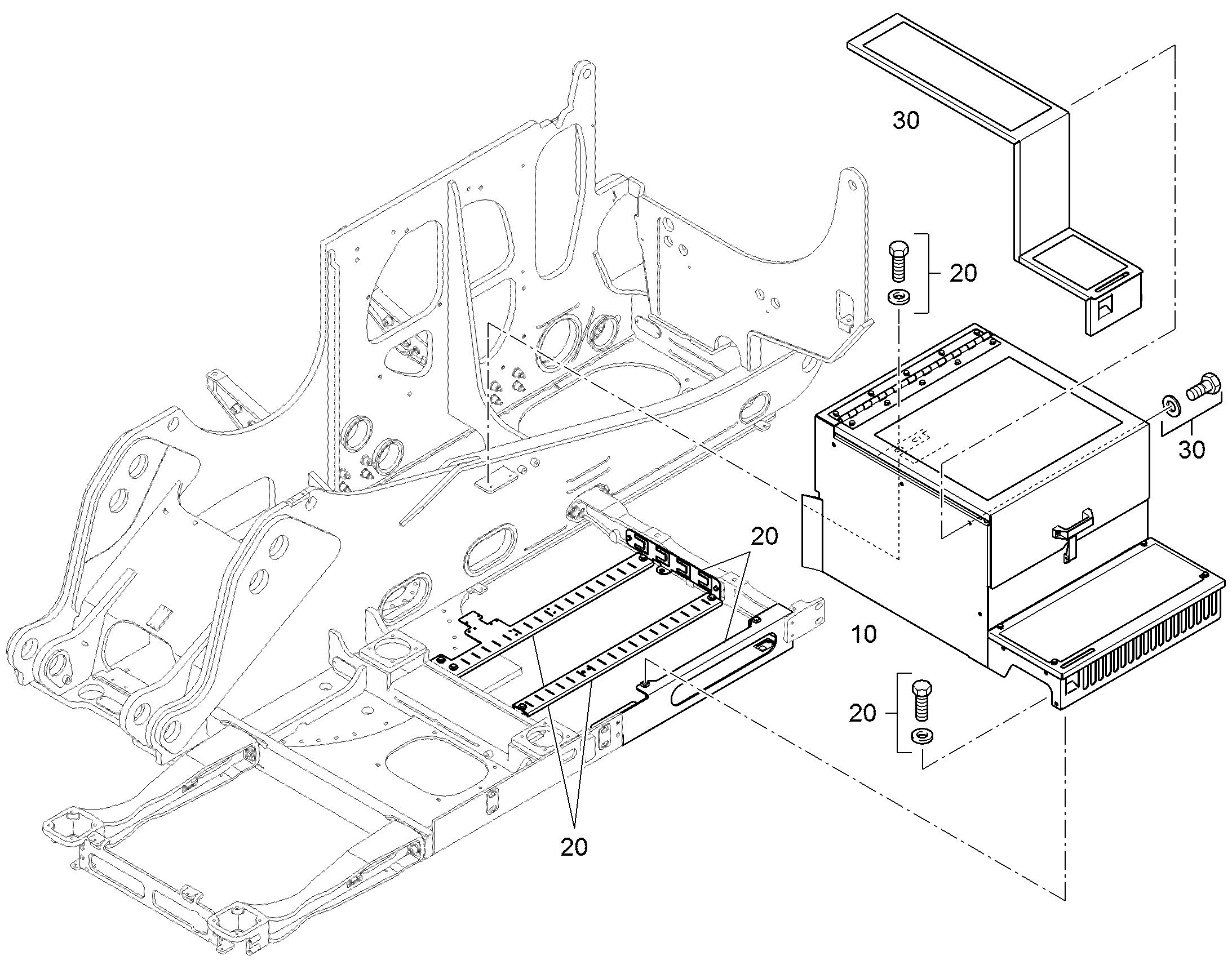 ЭЛЕМЕНТЫ МОНТАЖНЫЕ 11442156 LIEBHERR