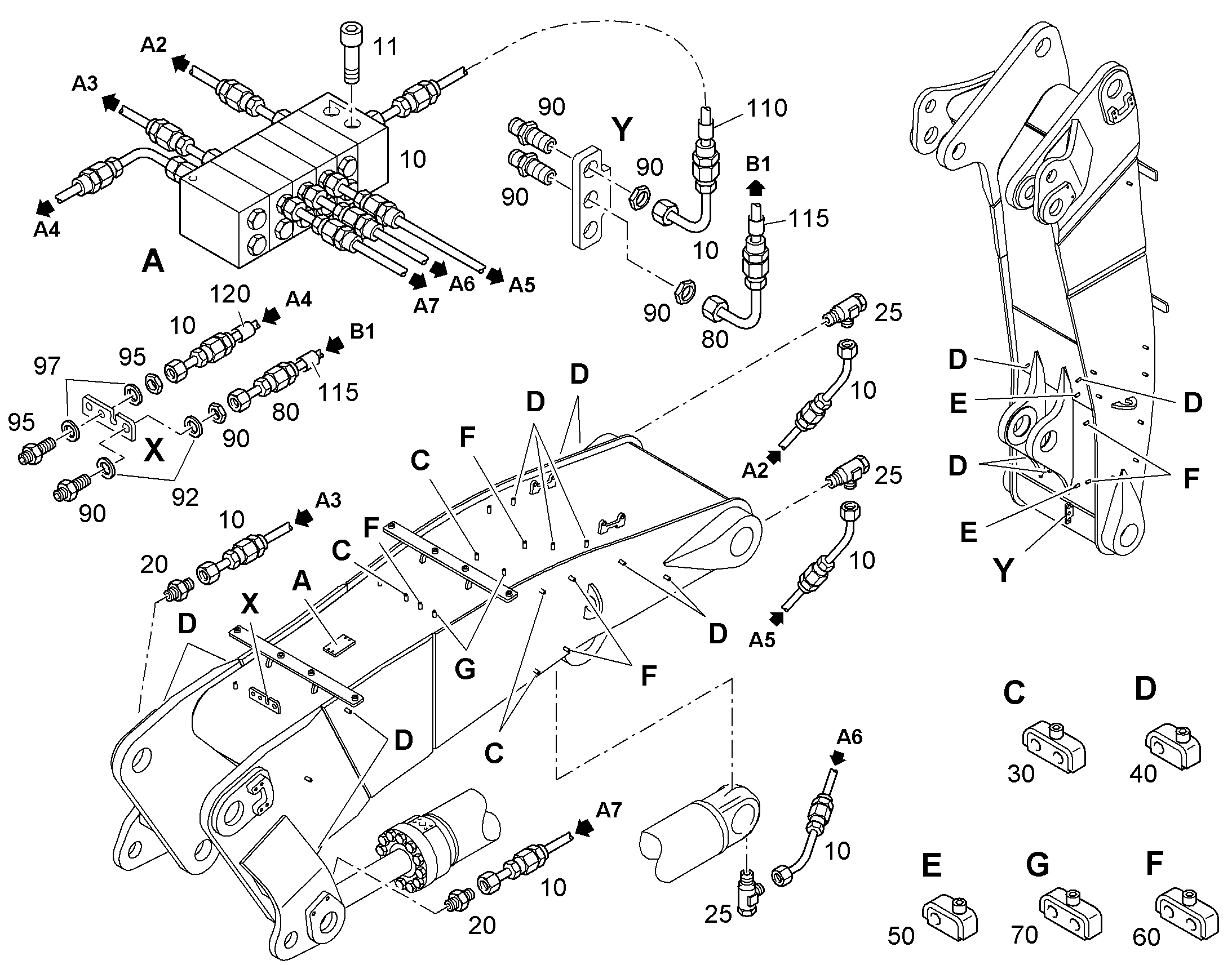 РАСПРЕДЕЛИТЕЛЬ MX-F 5/6 11005208 LIEBHERR