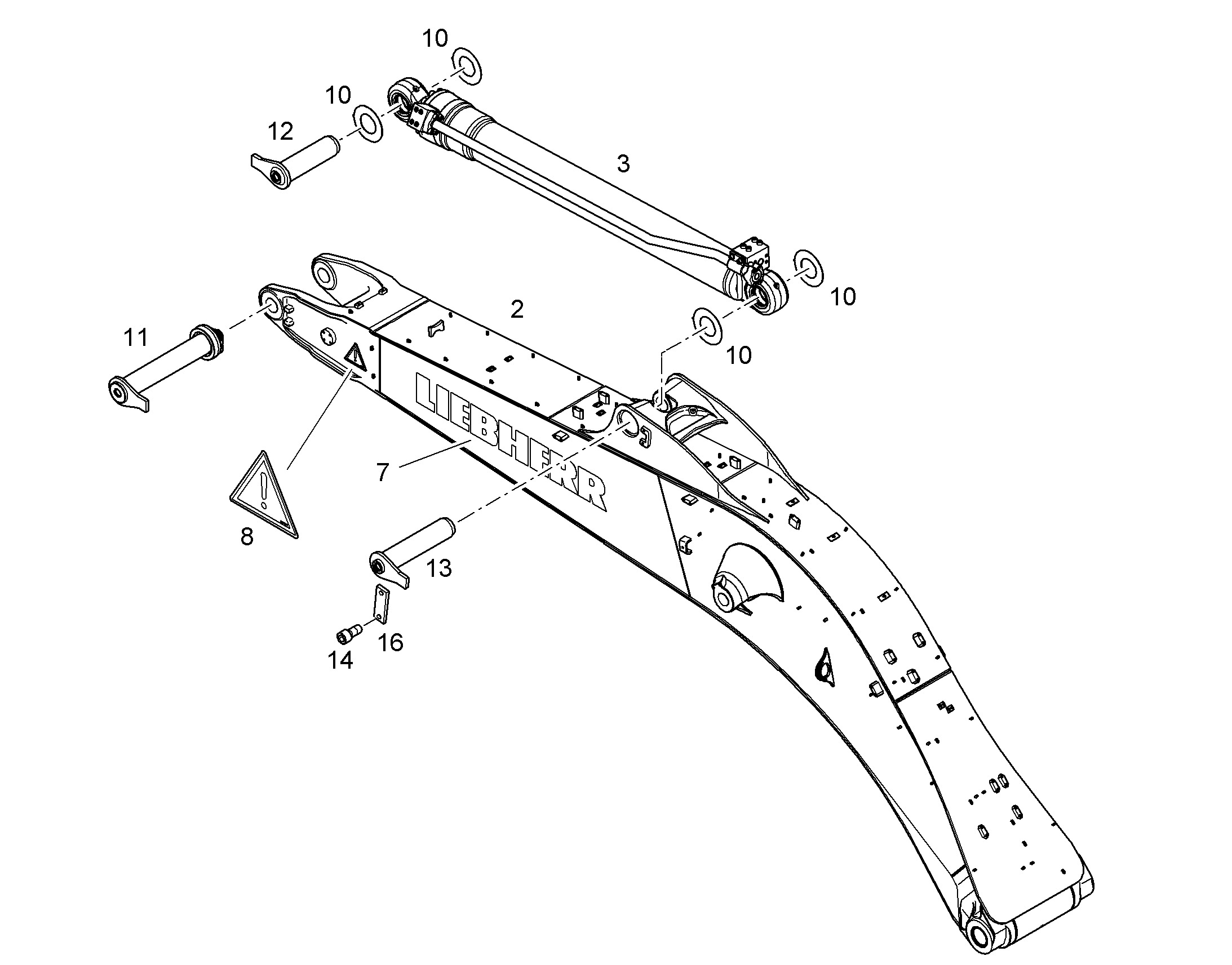 КОМПЛЕКТ ШАЙБ 9367052 LIEBHERR