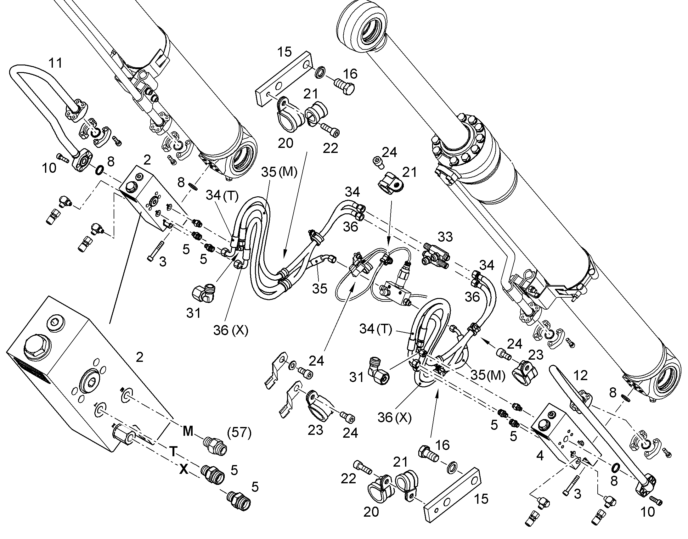 КЛАПАН ПРЕДОХРАНИТЕЛЬНЫЙ 10803075 LIEBHERR