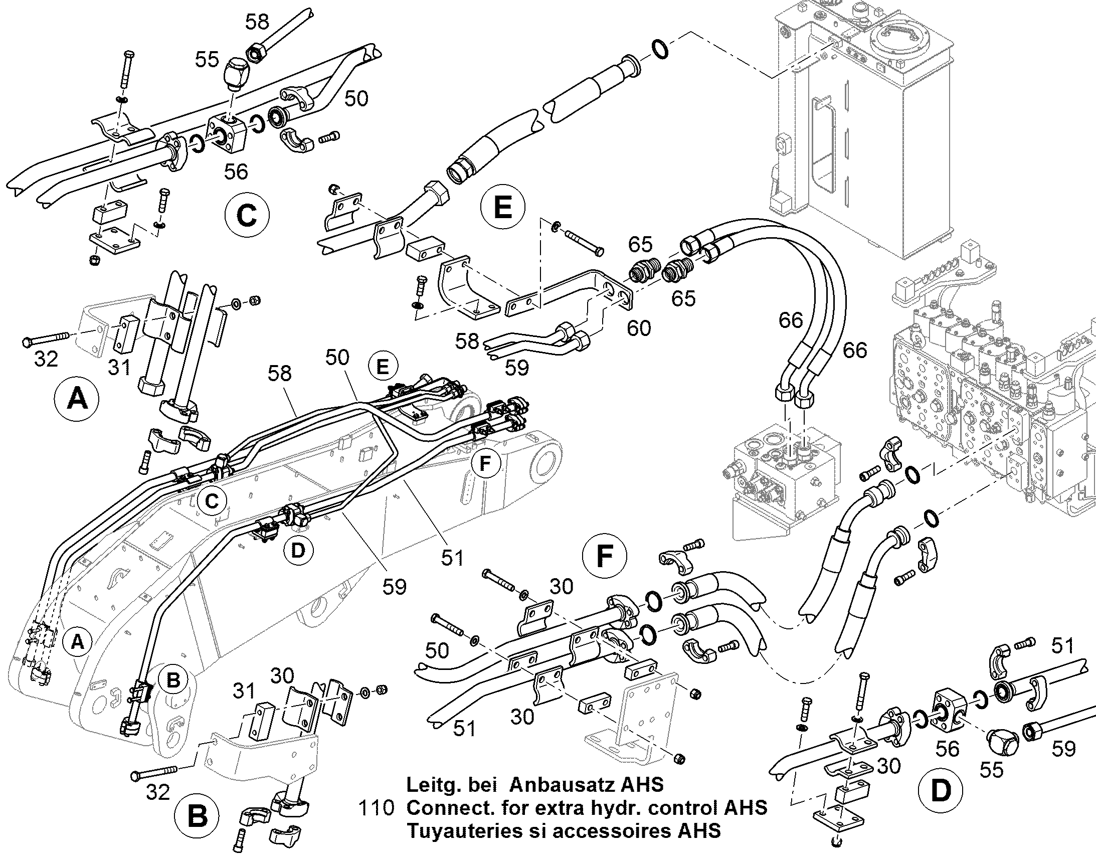 БОЛТ С ШЕСТИГРАННОЙ ГОЛОВКОЙ ISO 4014 M12X130 10.9 A3C 4601290 LIEBHERR